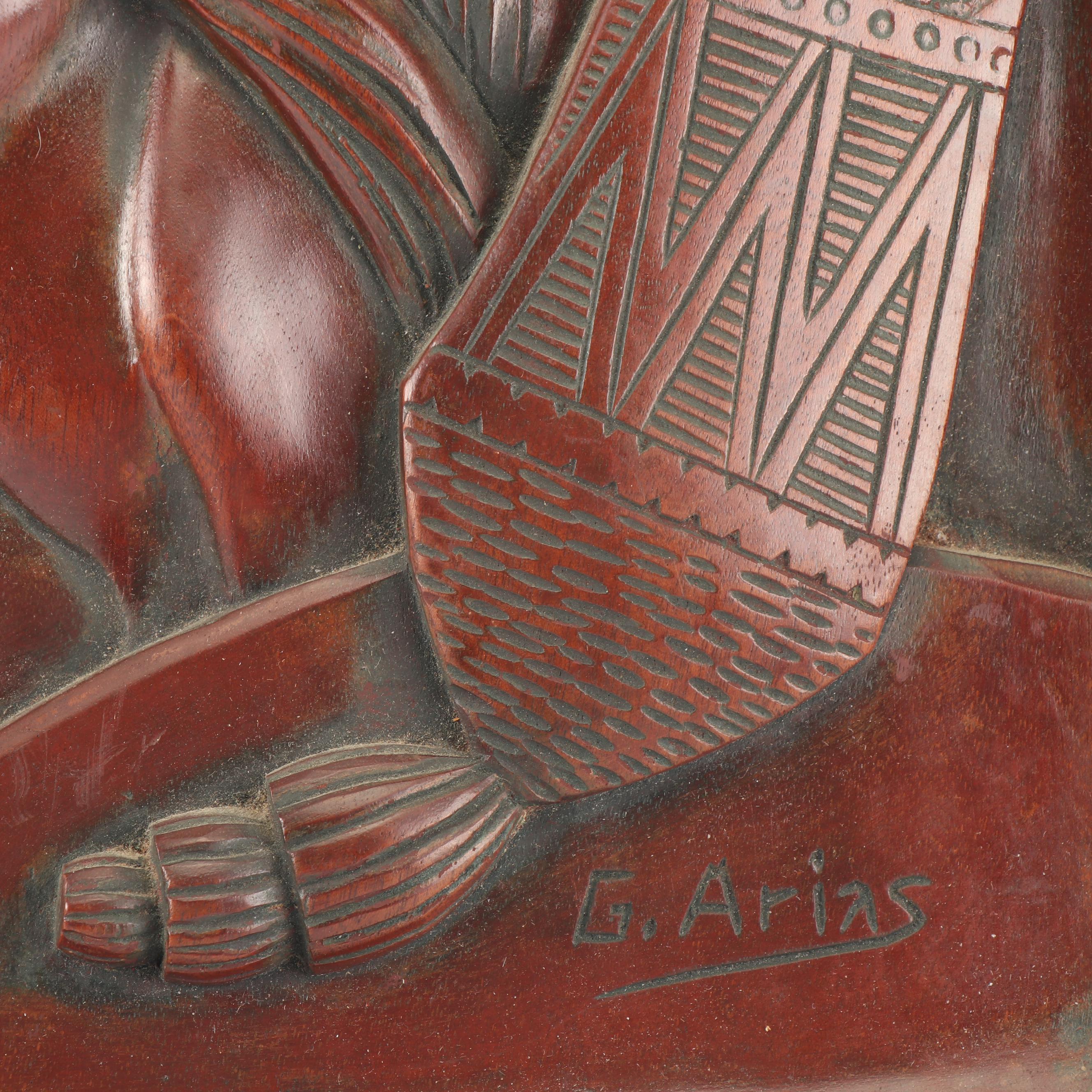 G. Arias Figurative Wood Carving