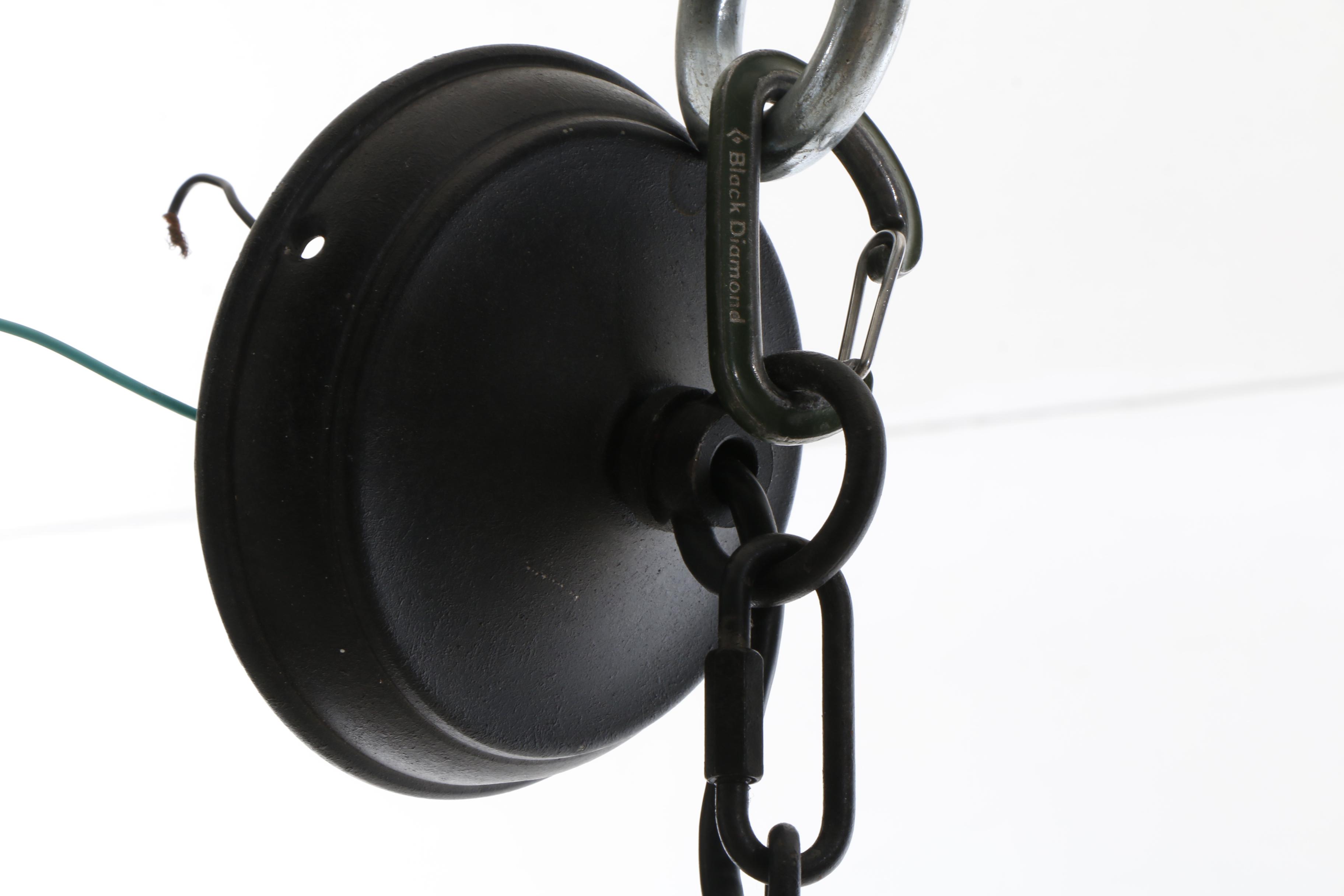 "Black Diamond" Three Tier Palladium Chandelier