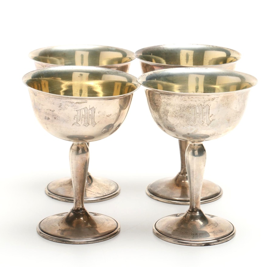 Sterling Silver Goblet Set