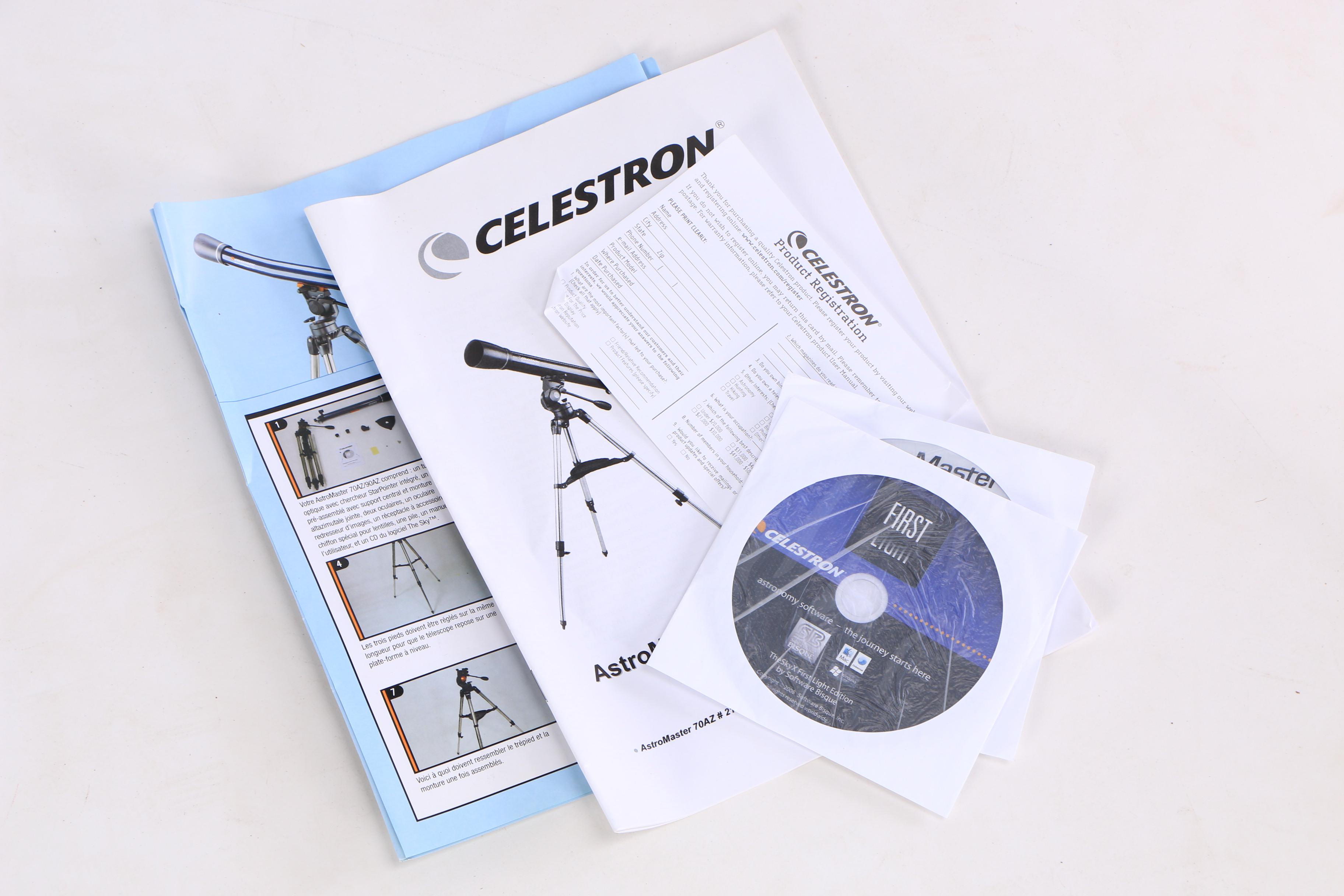 Celestron AstroMaster 70 Telescope and Tripod