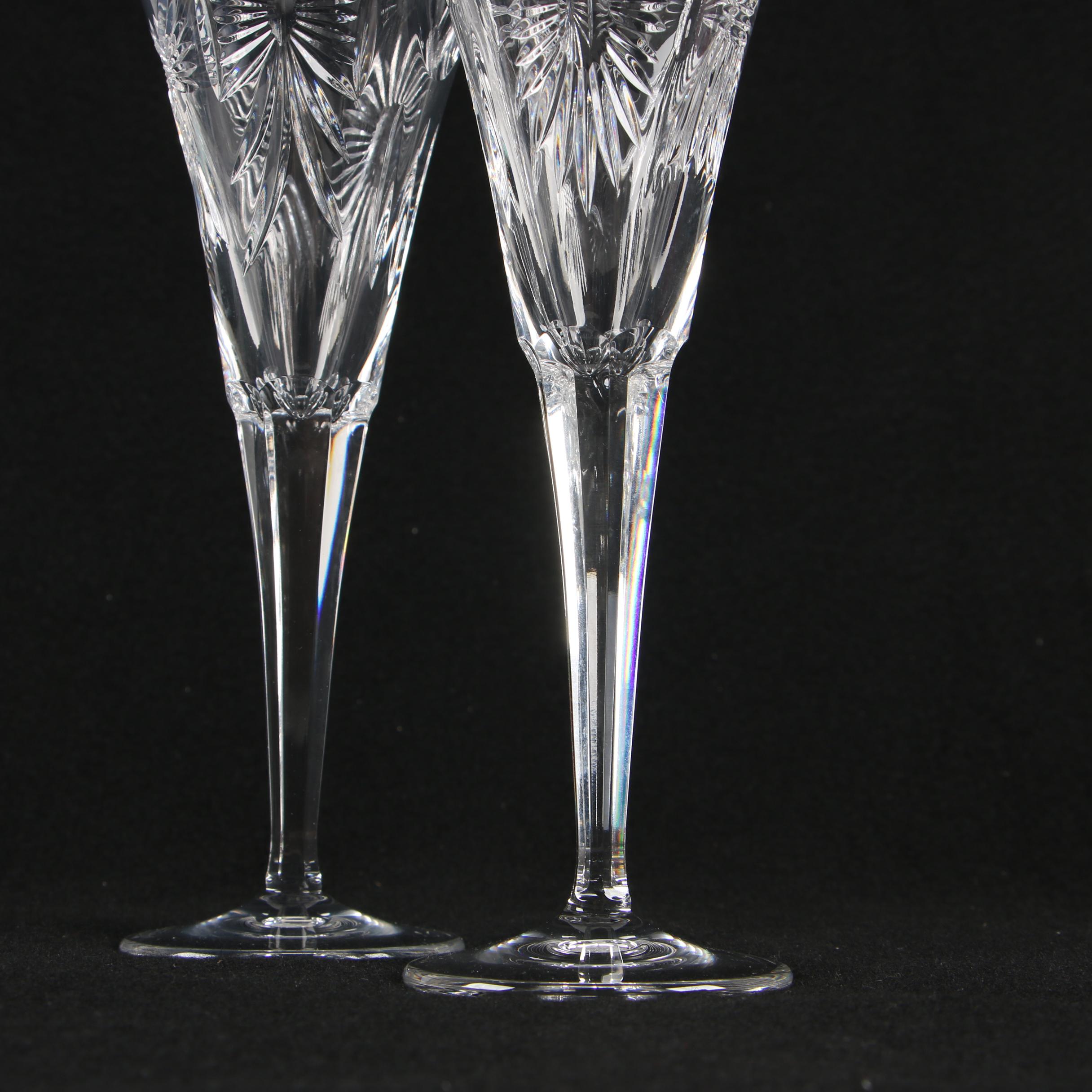 Waterford Crystal "Millennium Series: Five Toasts" Toasting Flutes