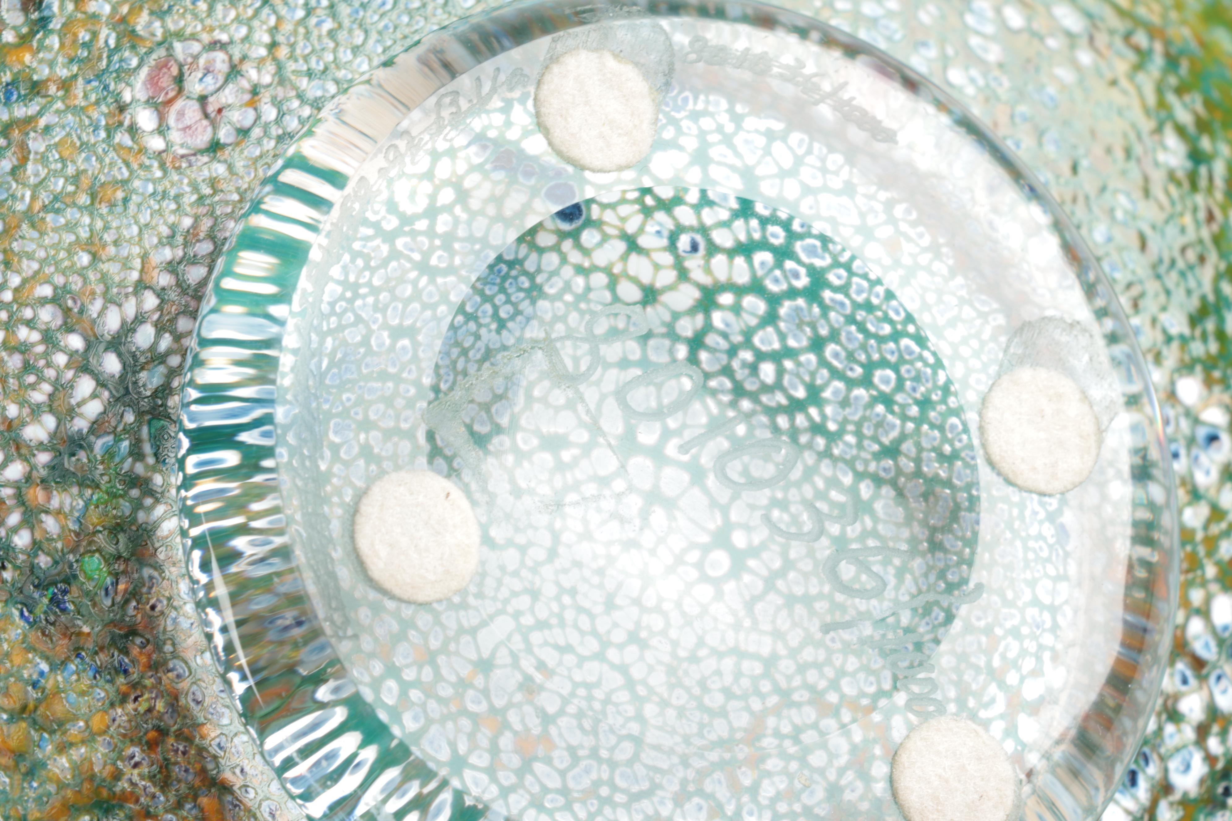 Kosta Boda Blown Glass Bowl by Bertil Vallien