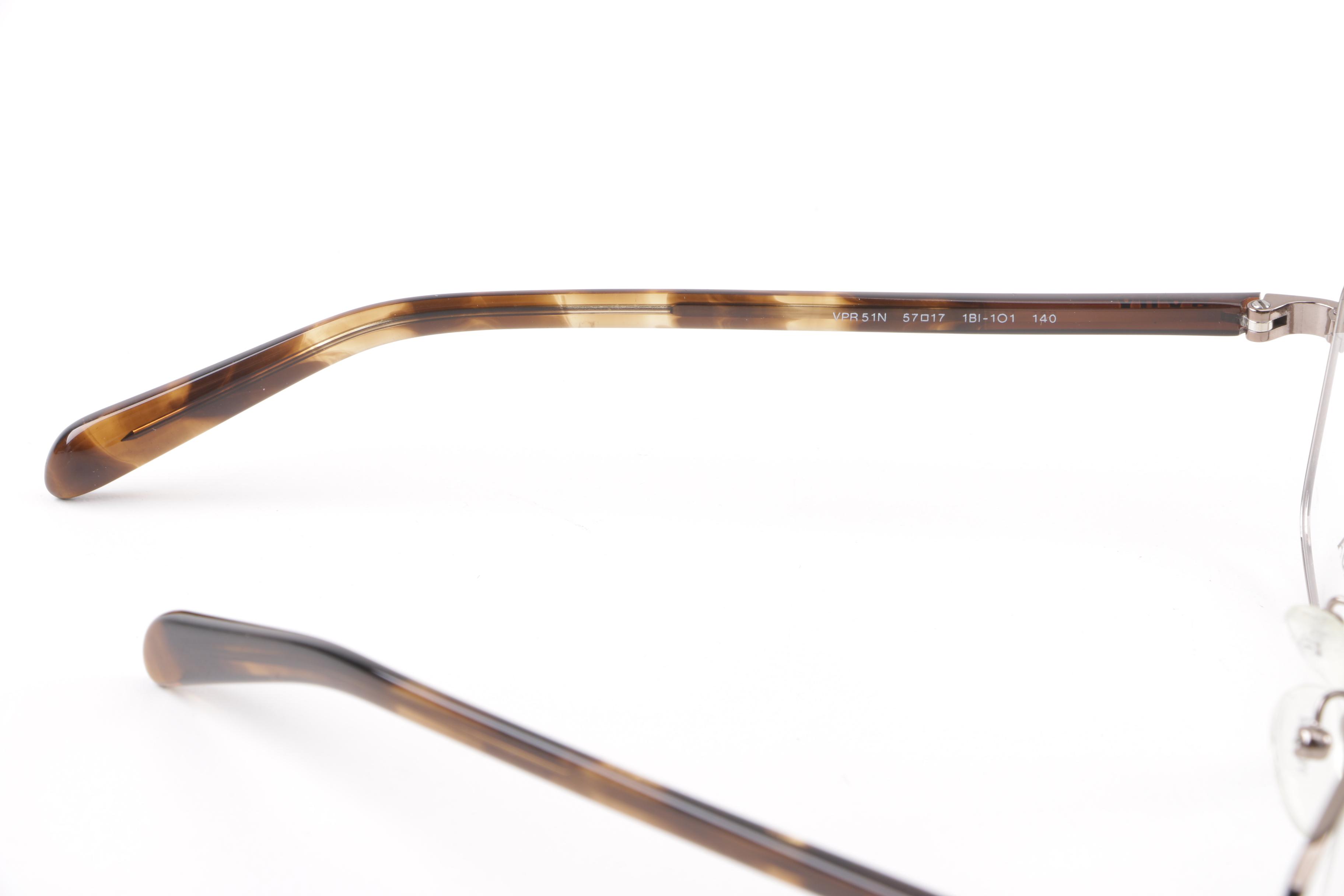 Prada VPR 51N Rectangular Sample Eyeglasses with Case