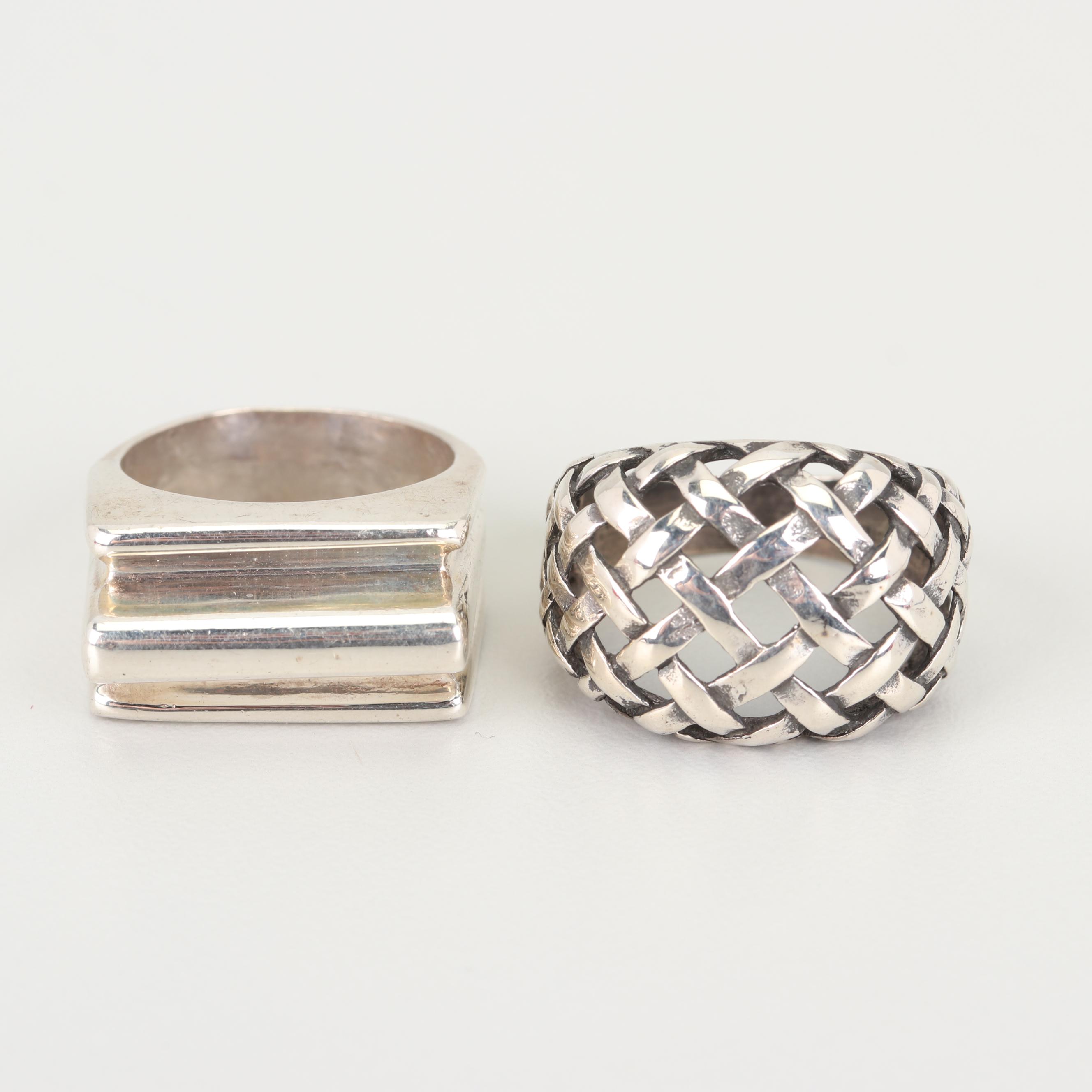 Sterling Silver Fashion Rings