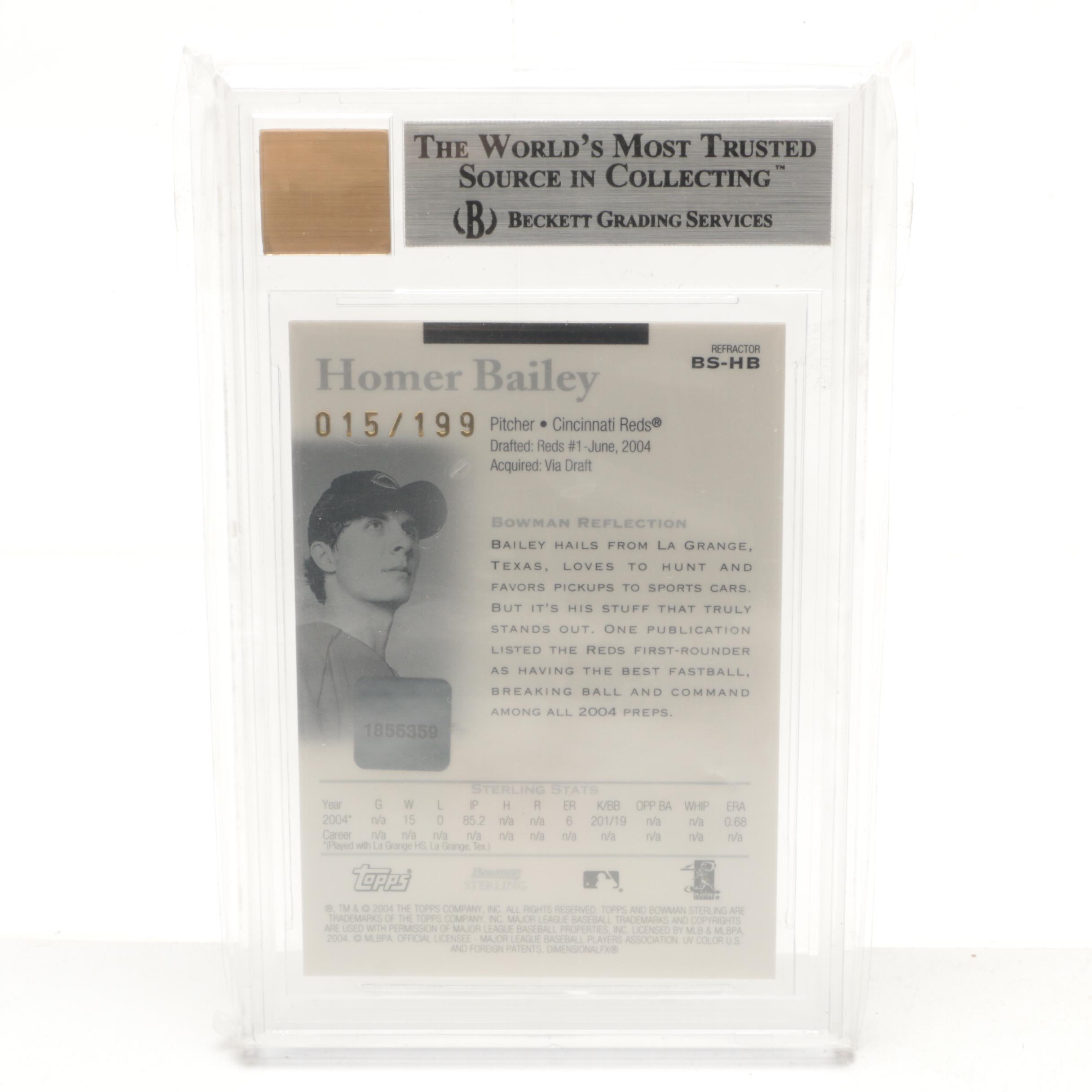 Cincinnati Reds Baseball Relic, Autos, and Graded Cards