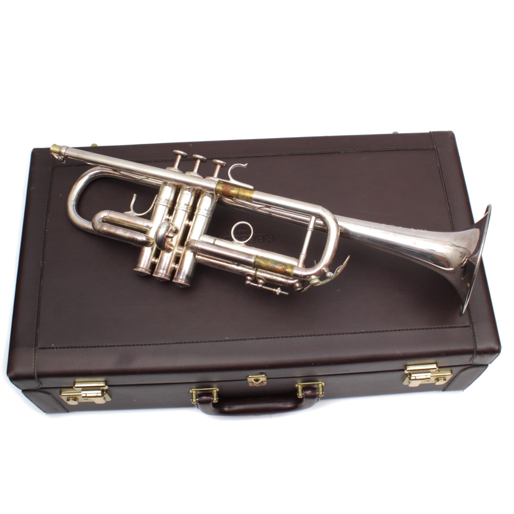 Vintage Kanstul-Besson Meha C Trumpet with Case