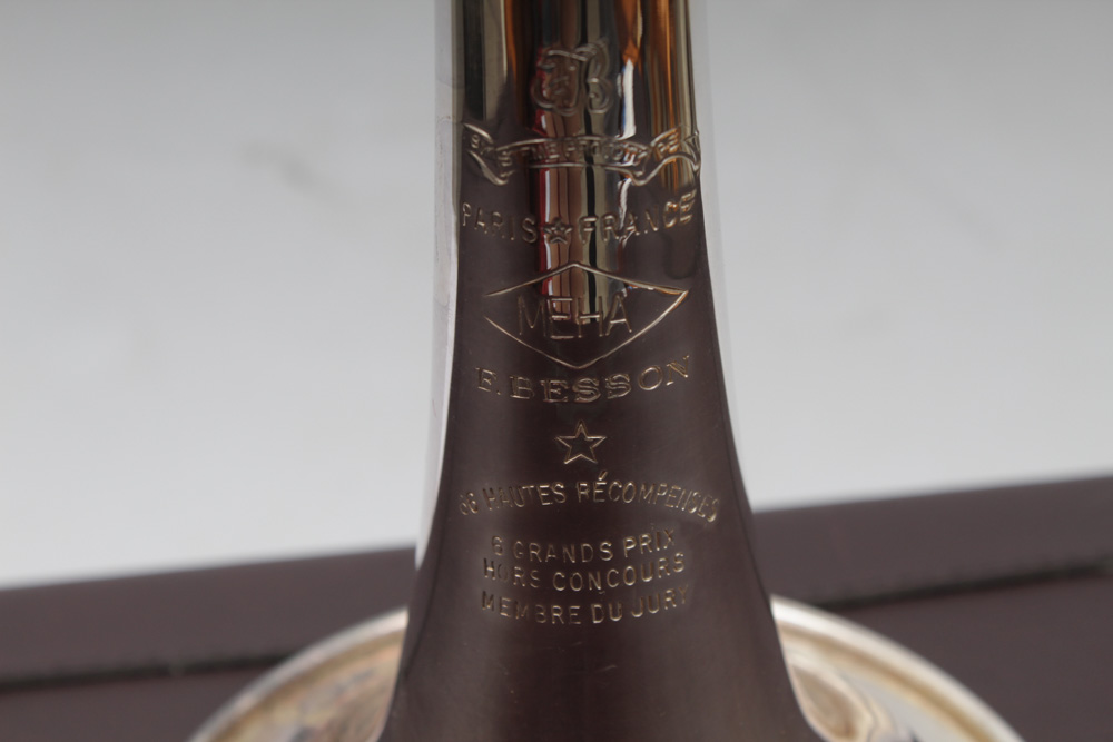Vintage Kanstul-Besson Meha C Trumpet with Case