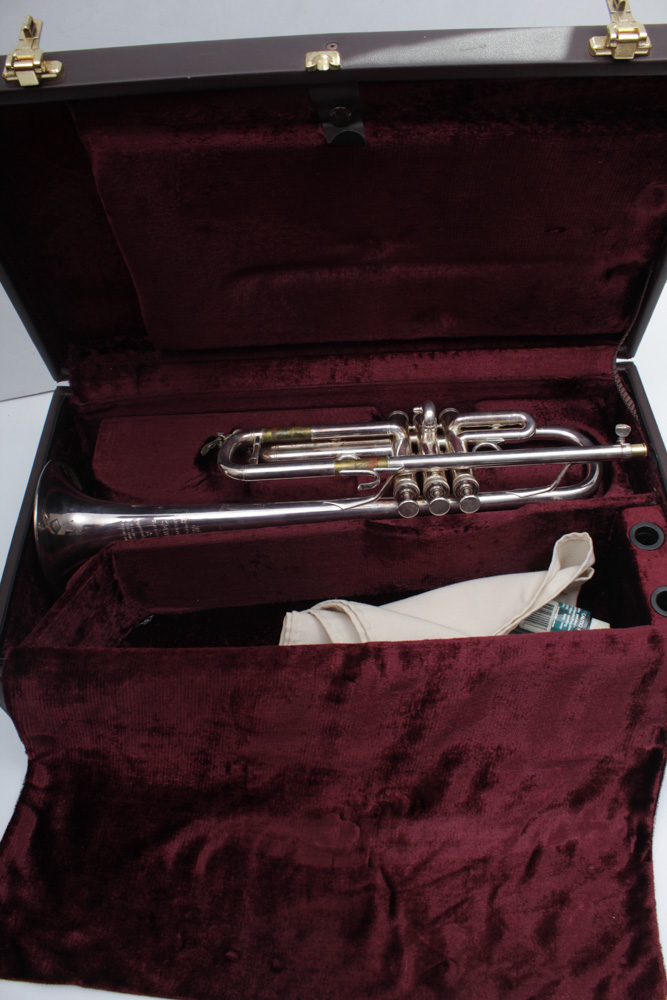 Vintage Kanstul-Besson Meha C Trumpet with Case