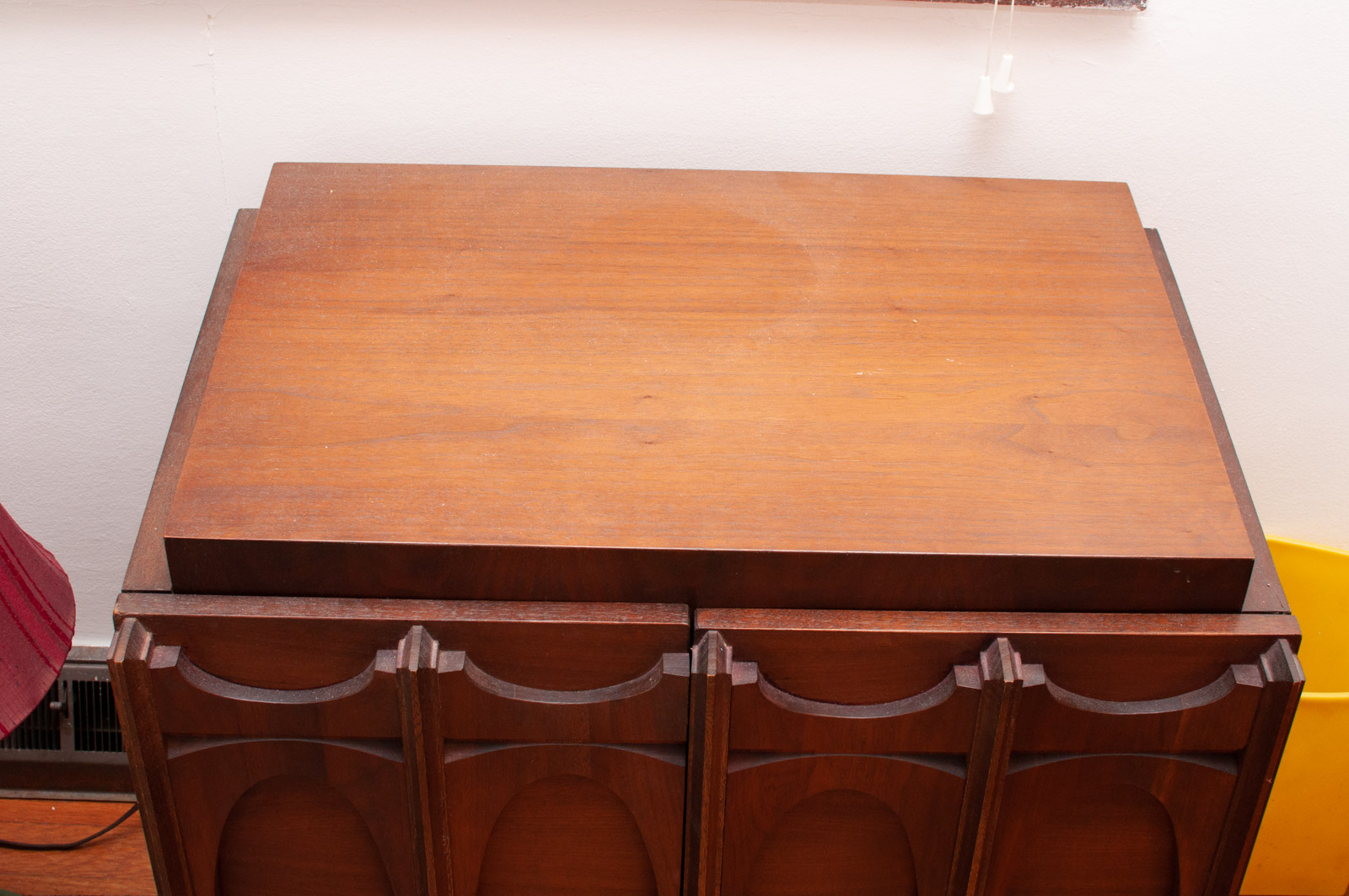 Mid Century Modern Walnut Nightstands, Mid-20th Century