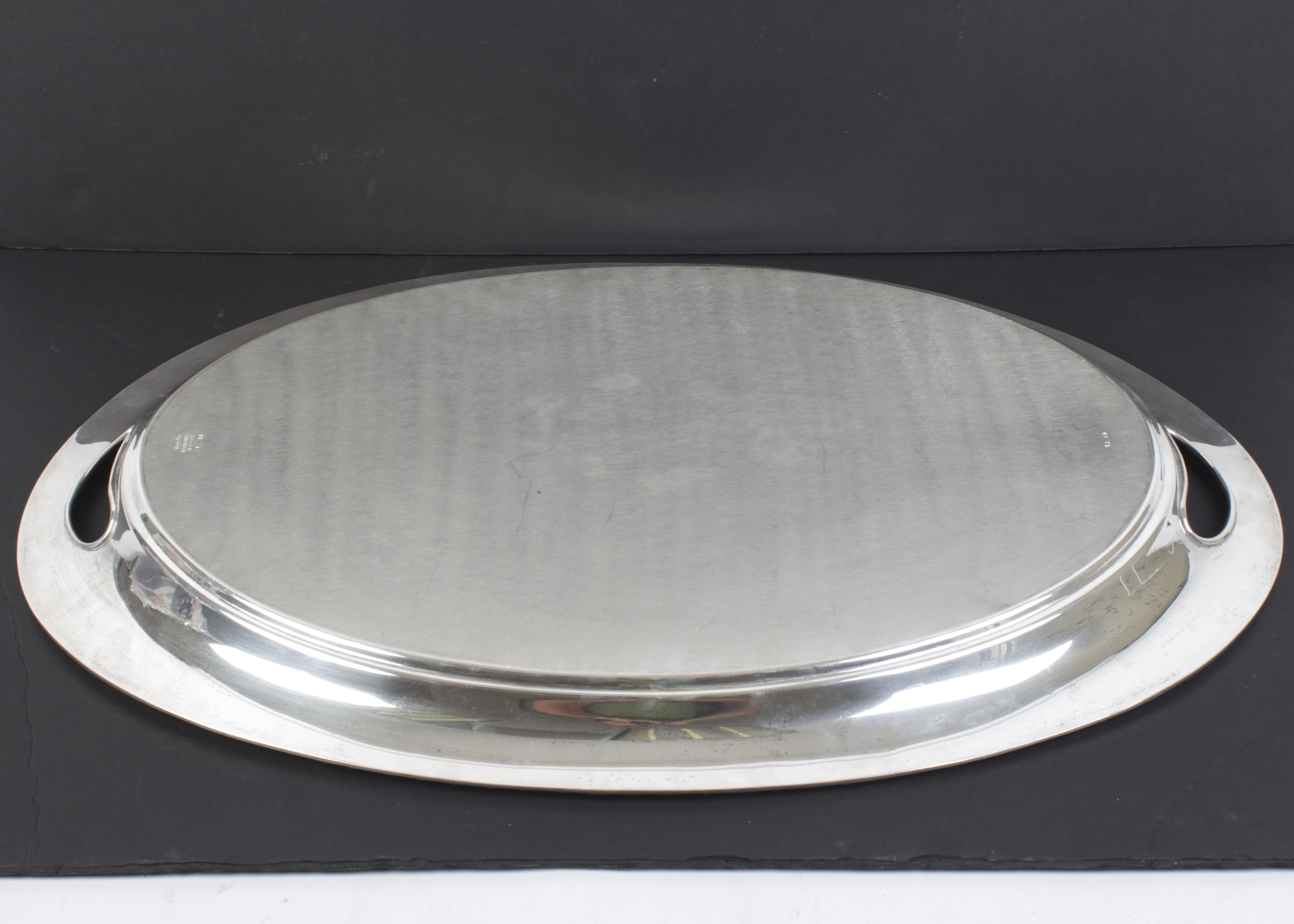 International Silver Co. "Prelude" Sterling Silver Large Waiter Tray