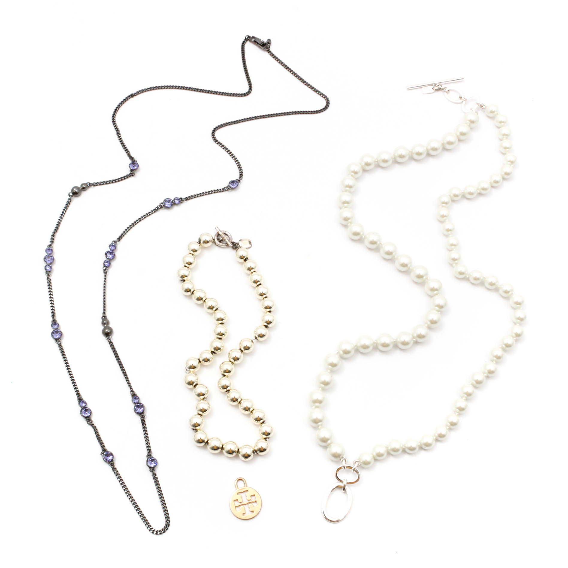 Designer Costume Jewelry Featuring Givenchy, Tory Burch and Ralph Lauren