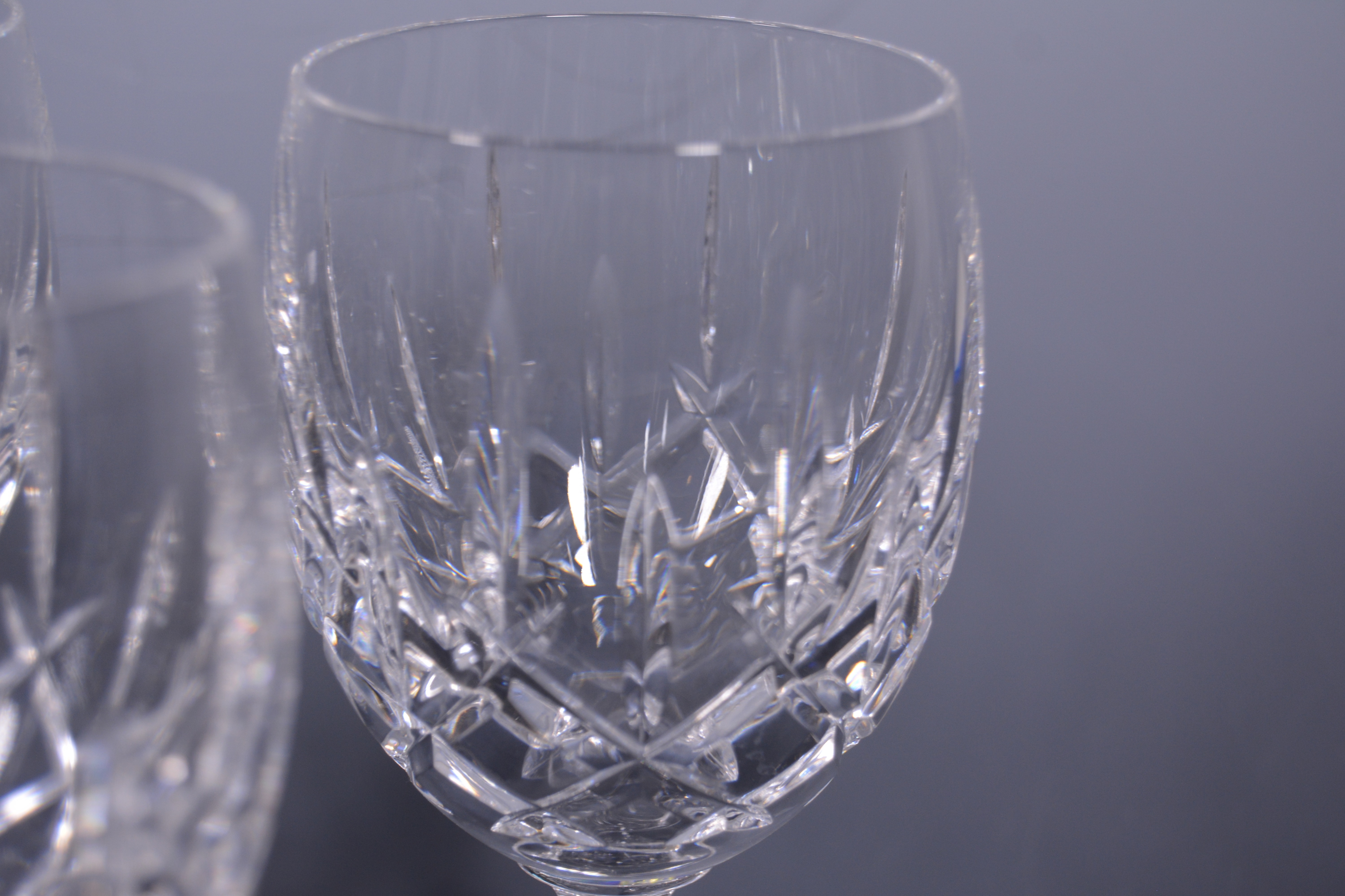 Gorham Crystal "Lady Anne" Wine Glasses