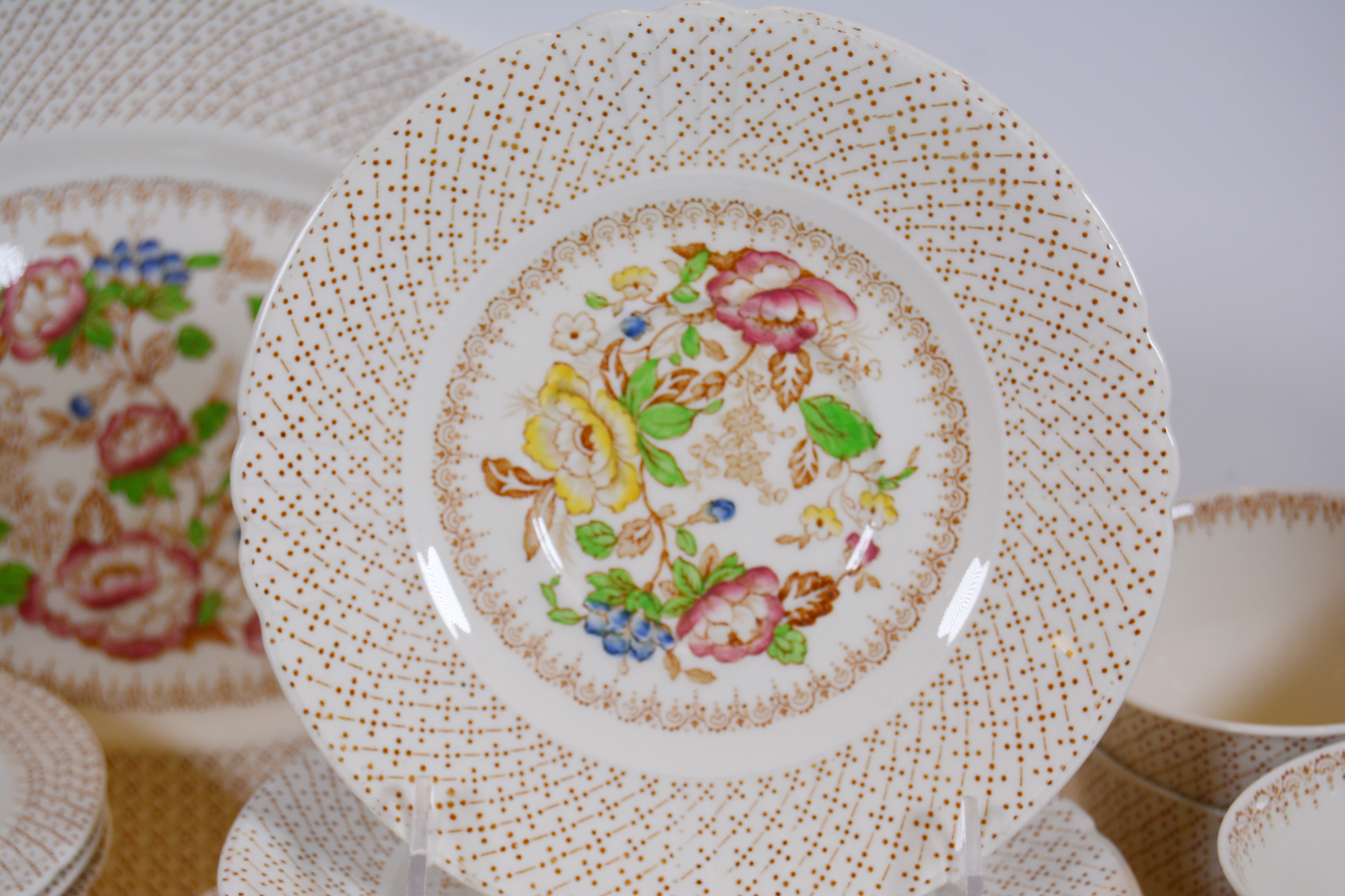 Myott Son & Co. "Swing Time" Earthenware Dinnerware