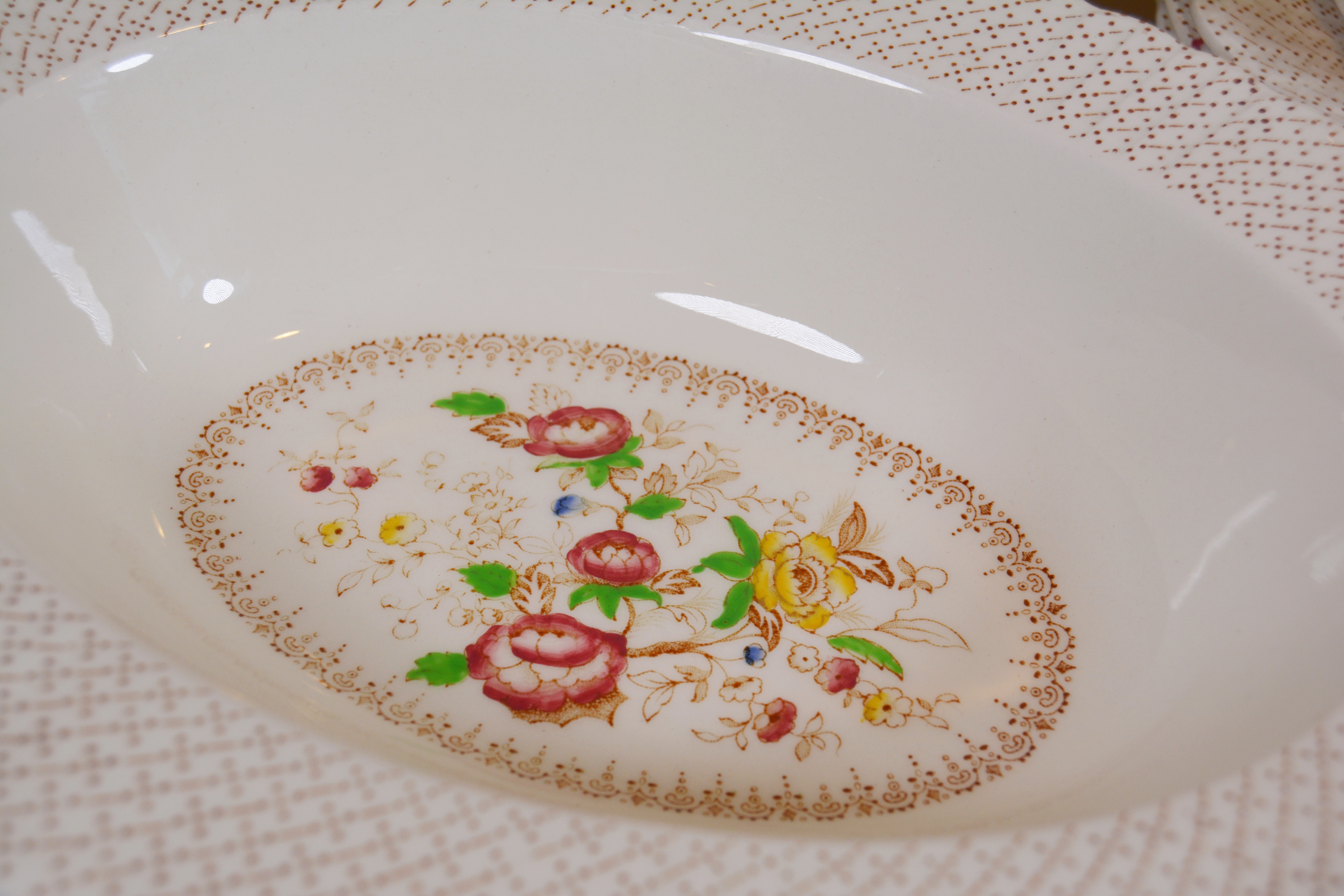 Myott Son & Co. "Swing Time" Earthenware Dinnerware