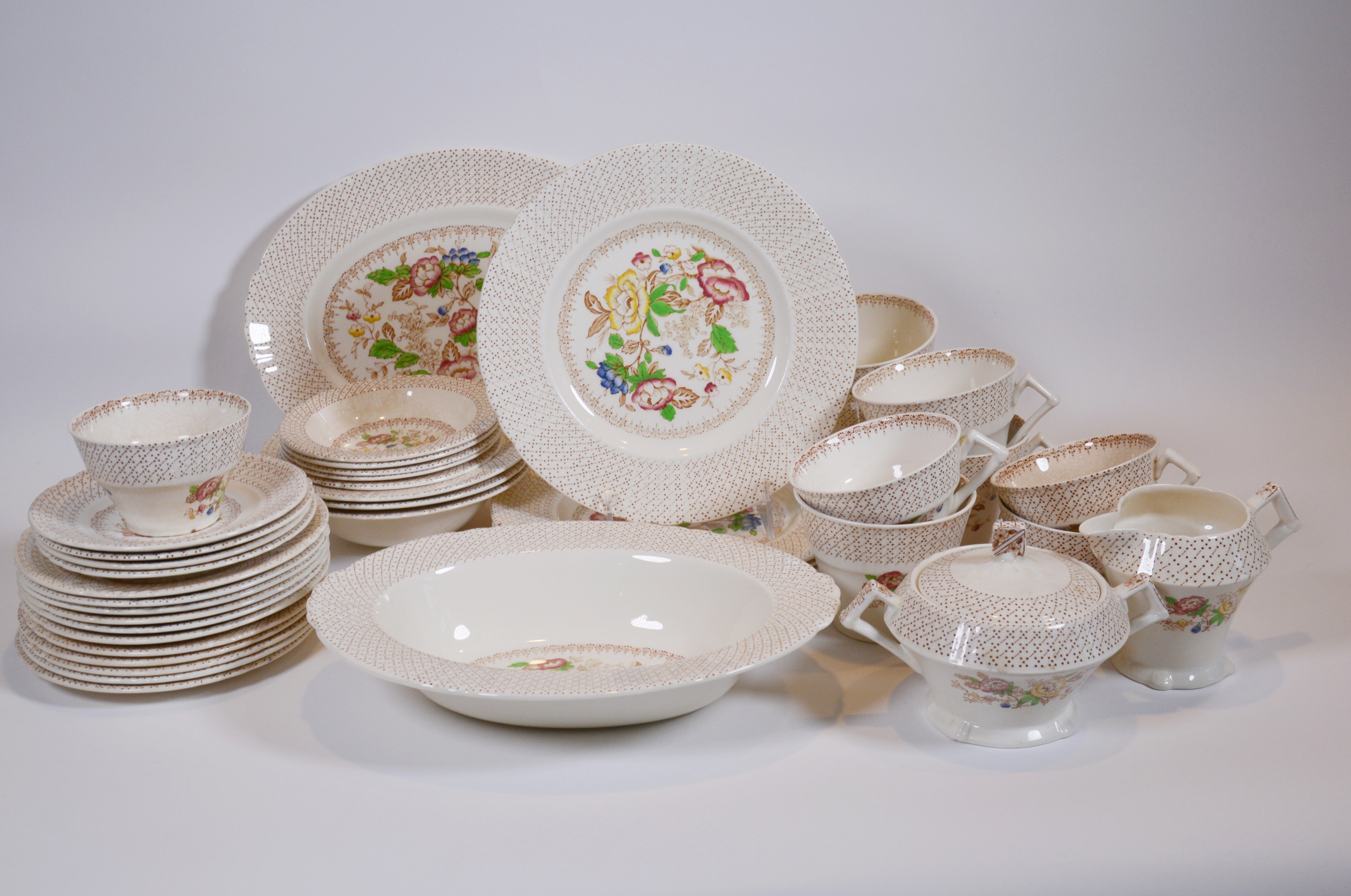 Myott Son & Co. "Swing Time" Earthenware Dinnerware