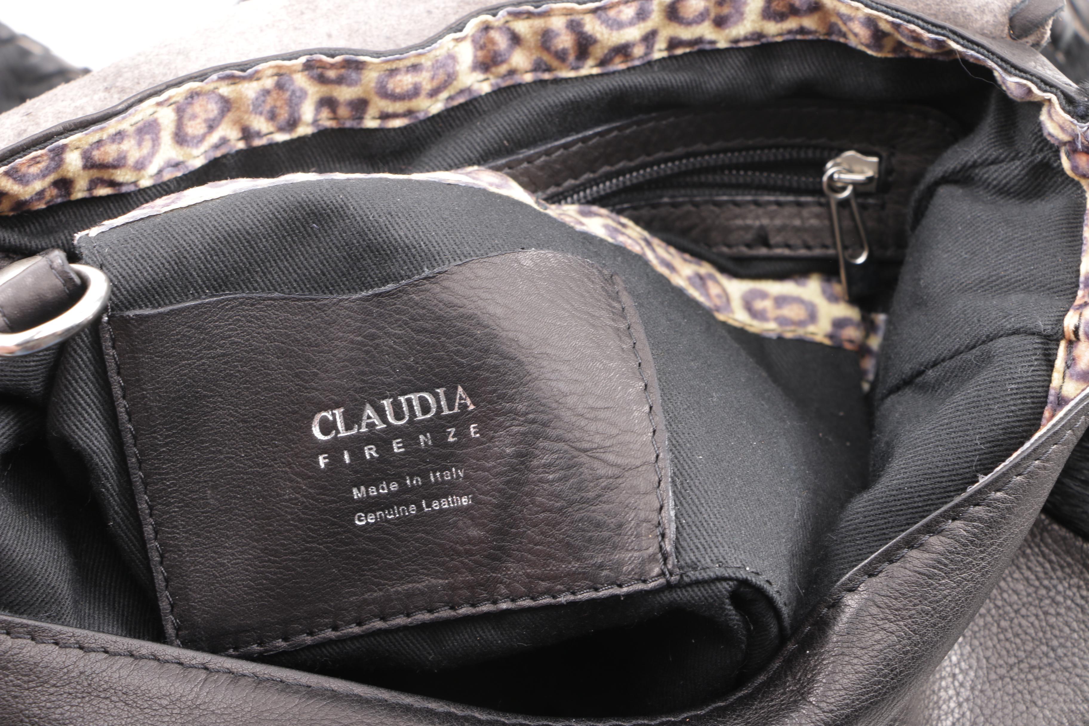 Maurizio Taiuti and Claudia Firenze Italian Calf Hair and Leather Bags