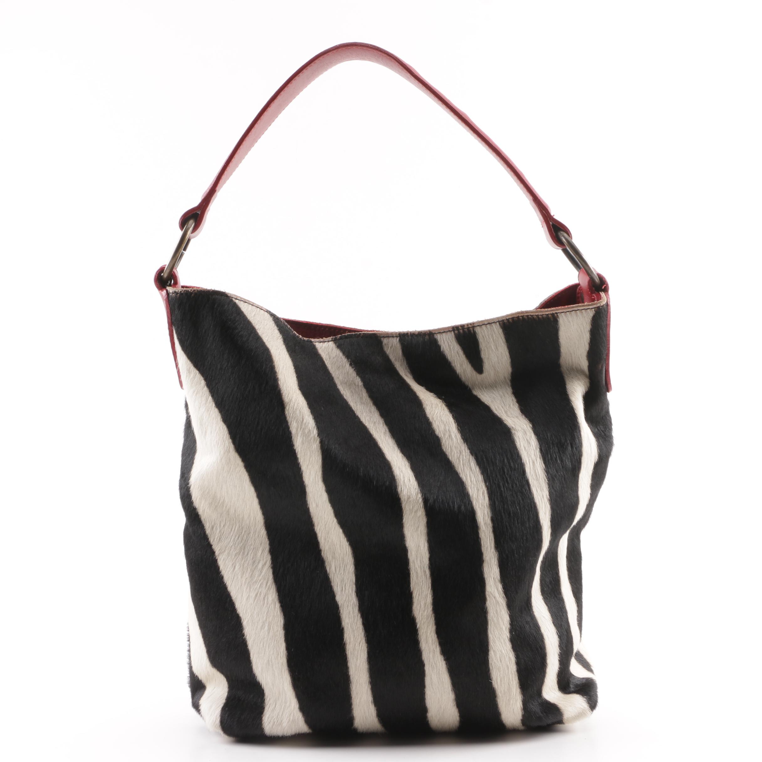 Maurizio Taiuti and Claudia Firenze Italian Calf Hair and Leather Bags