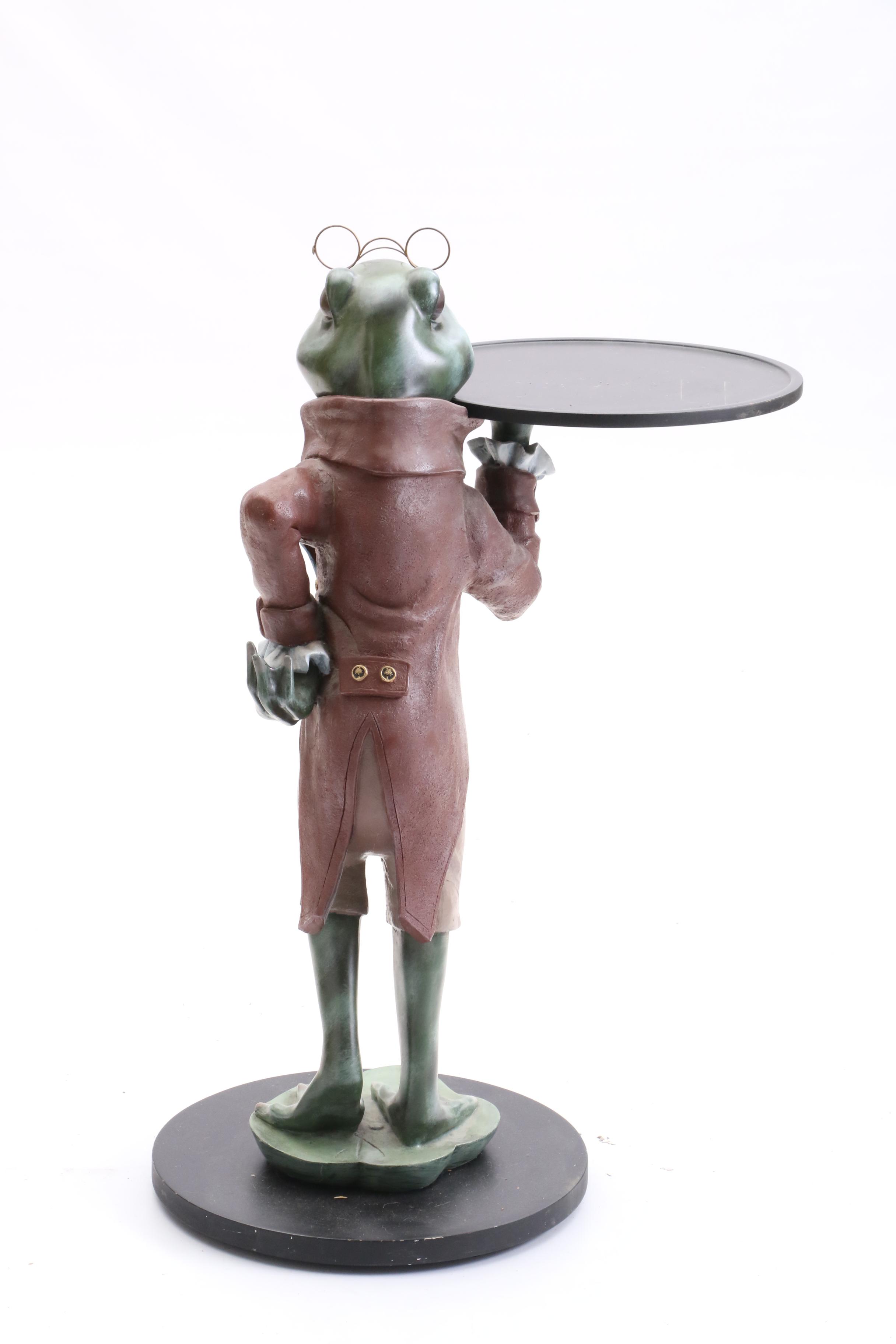 Frog Butler Tray Table