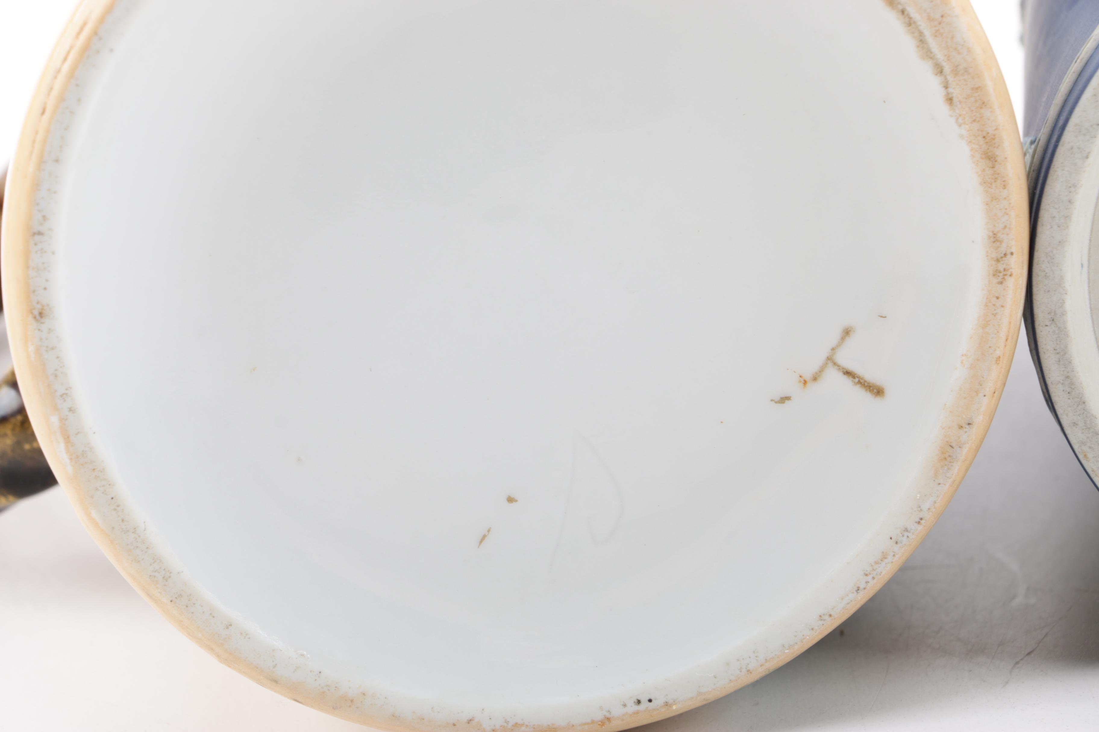 Vintage Serveware including Wedgwood Cobalt Blue Dip  Jasperware Pitcher