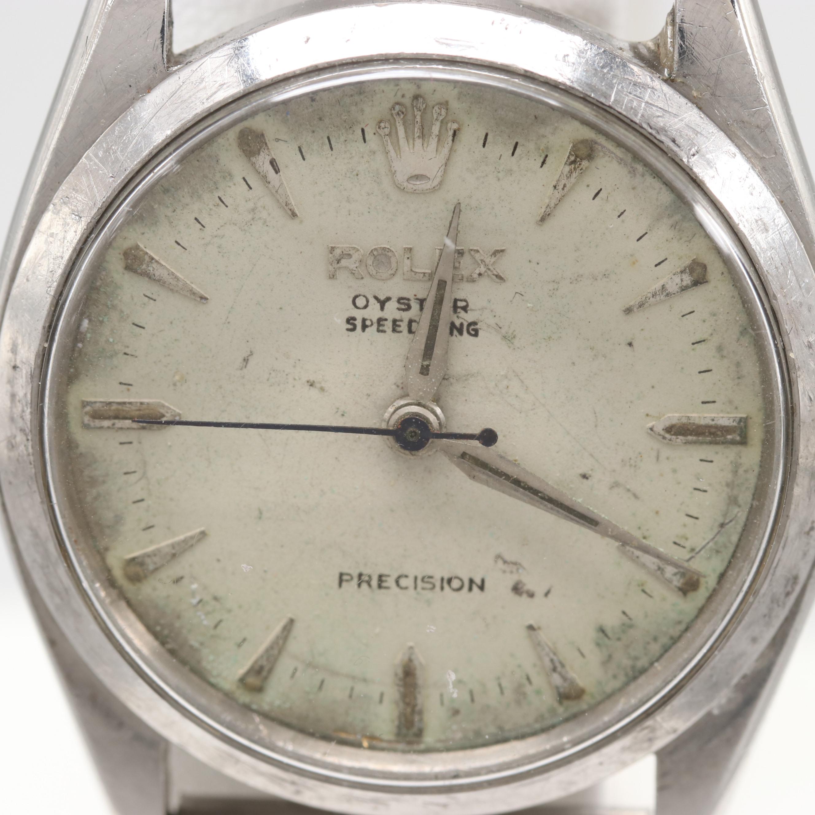 Vintage Rolex Stainless Steel "Speedking" Watch