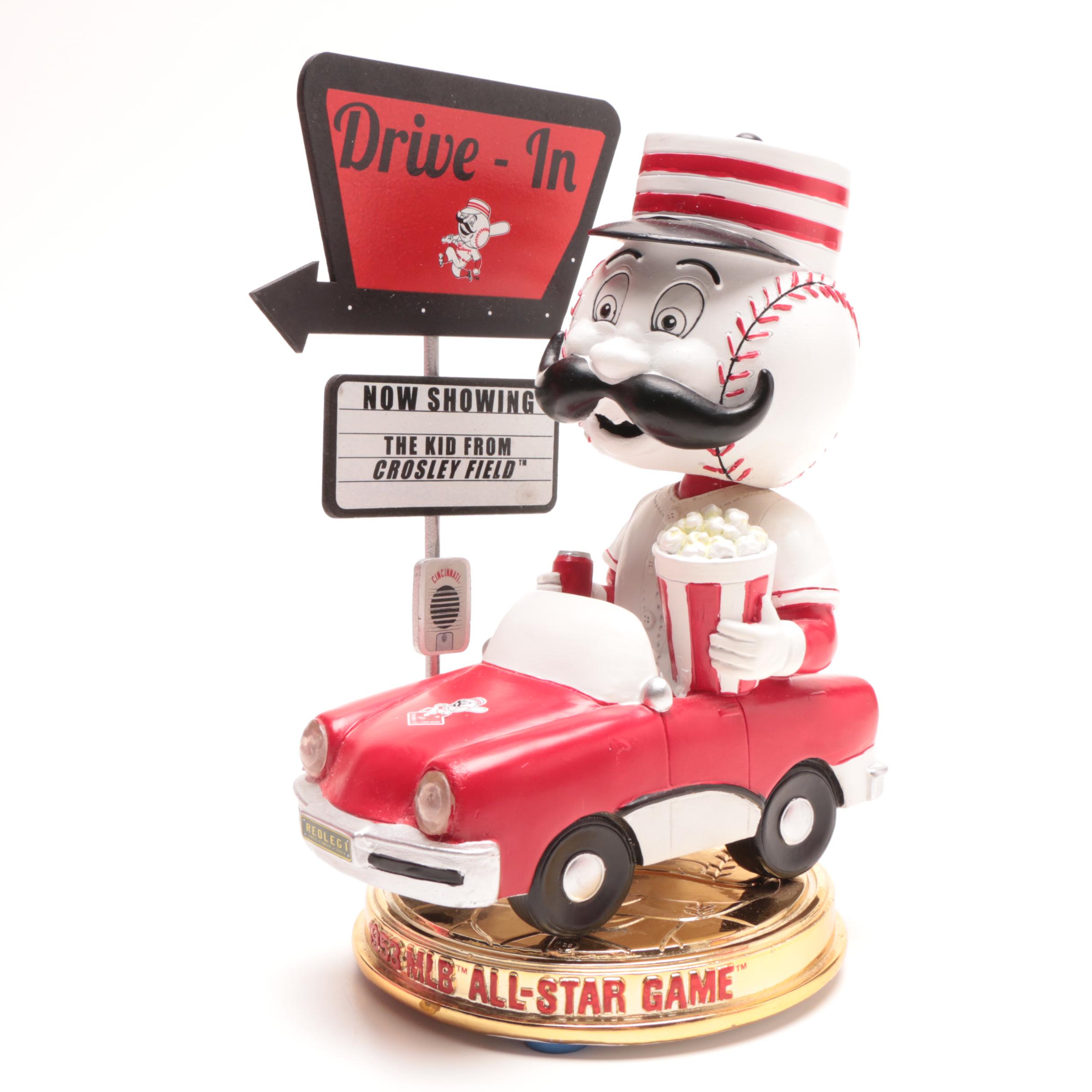 Mr. Redlegs "The Kid From Crosley" Forever Bobblehead Doll In Box