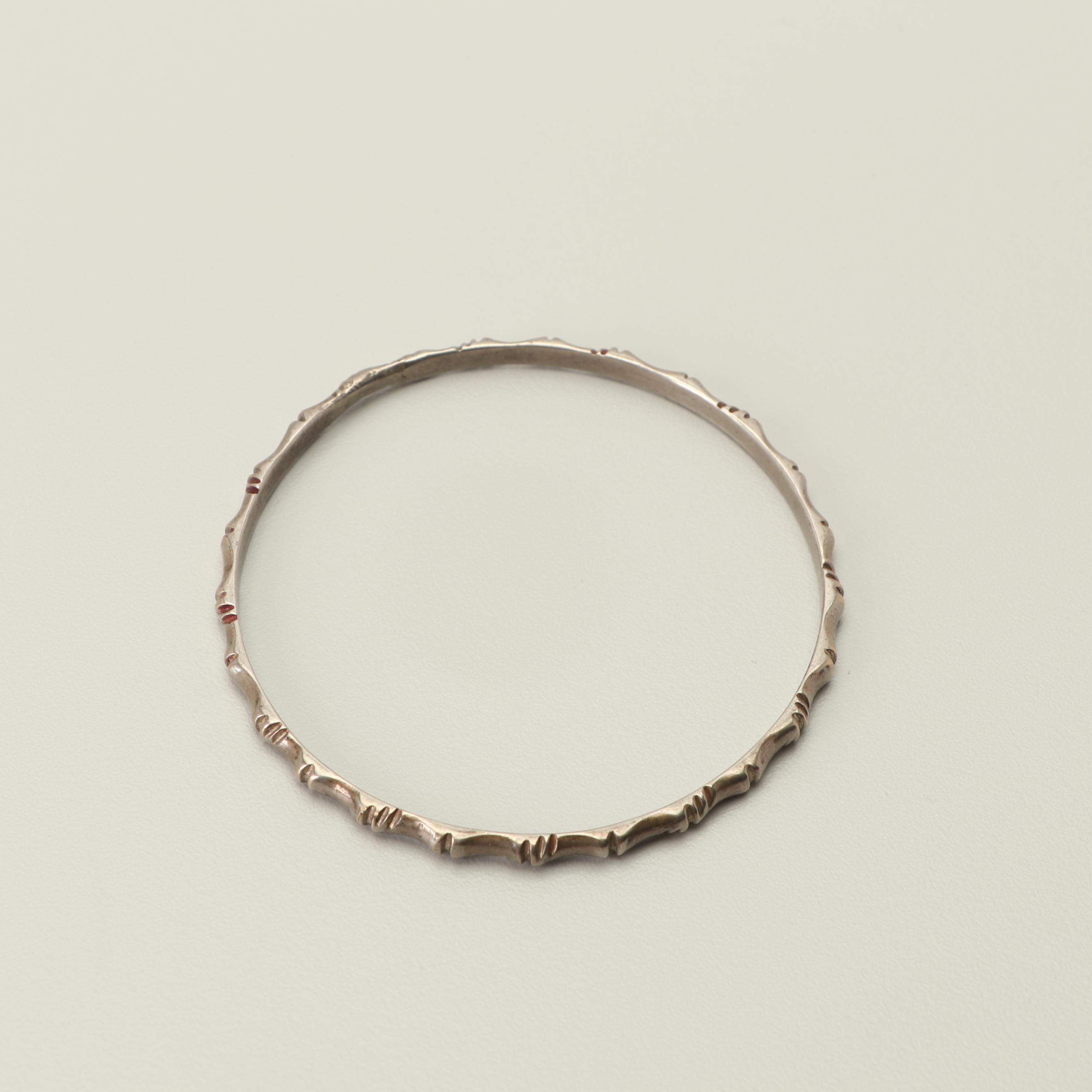 Sterling Silver Bangle