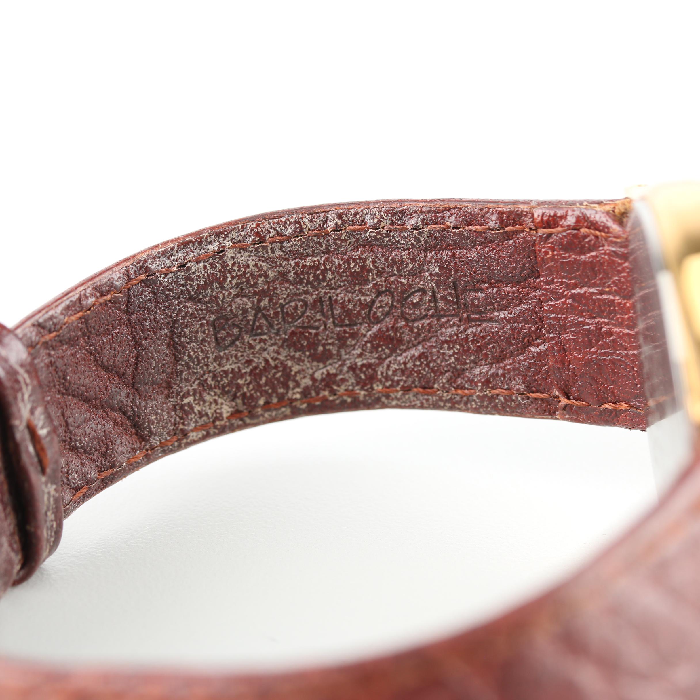 Seiko Gold Tone Quartz Day-Date Watch