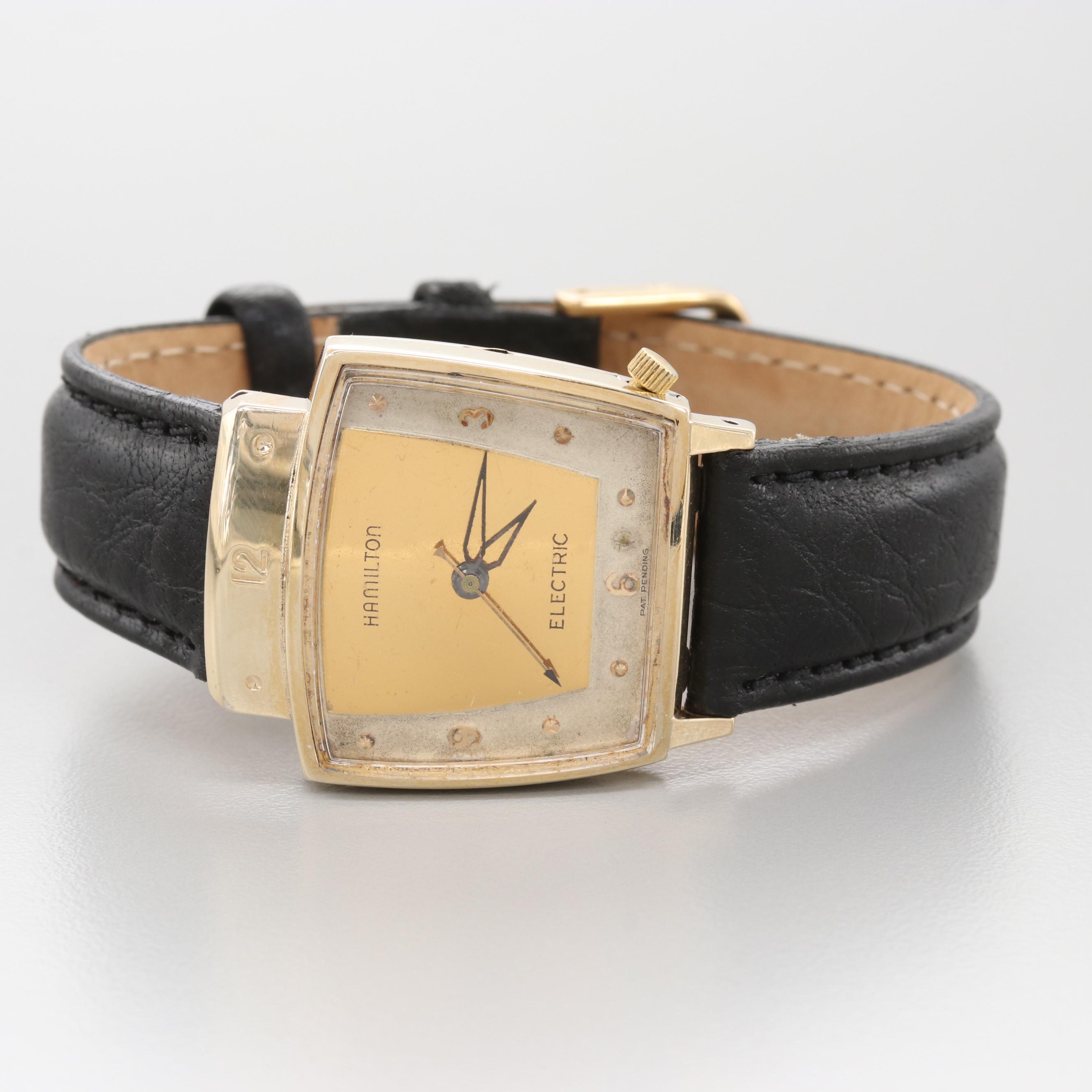 Circa 1957 Hamilton 10K Gold Filled Everest Electric Watch