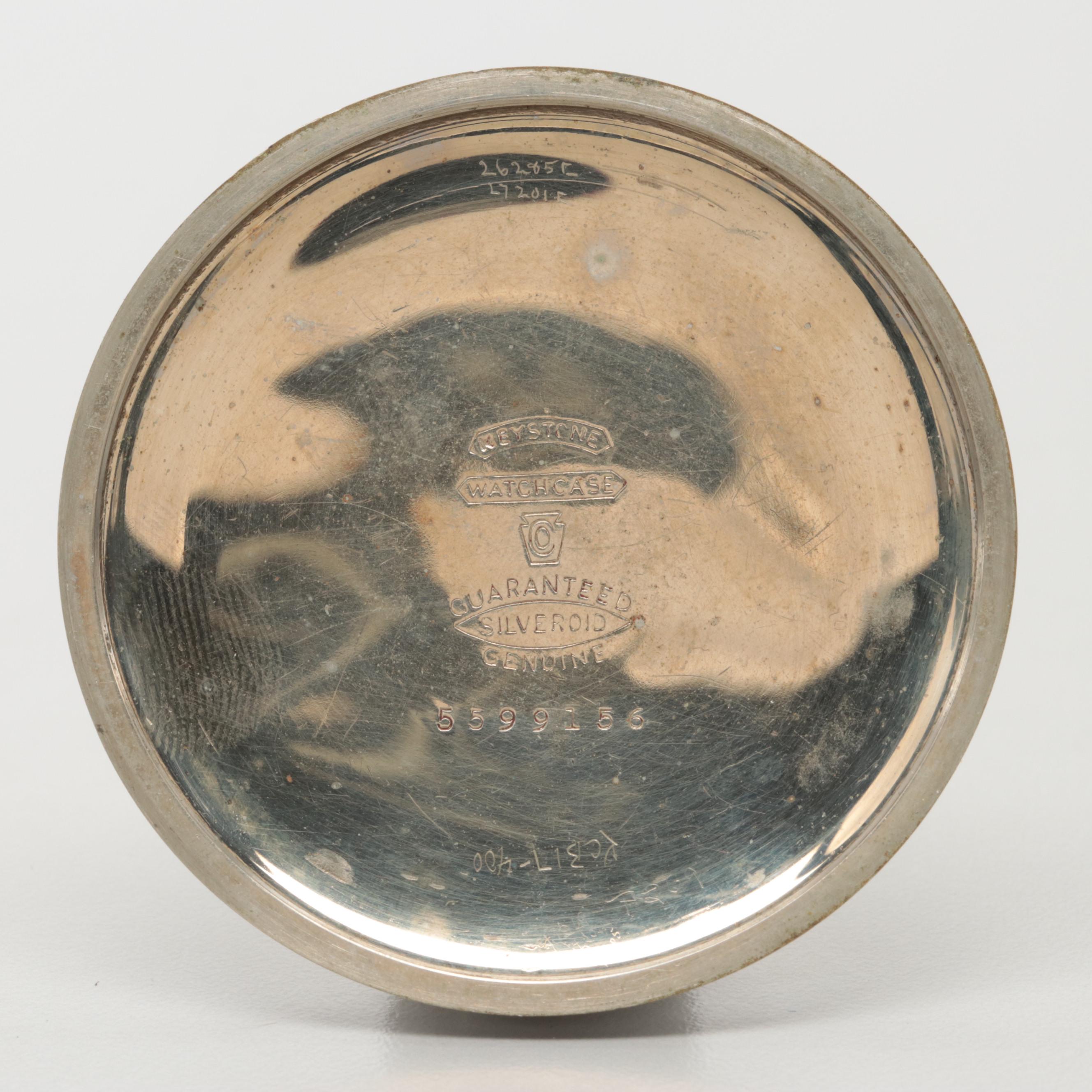 1905 Elgin Nickel "Silveroid" Pocket Watch