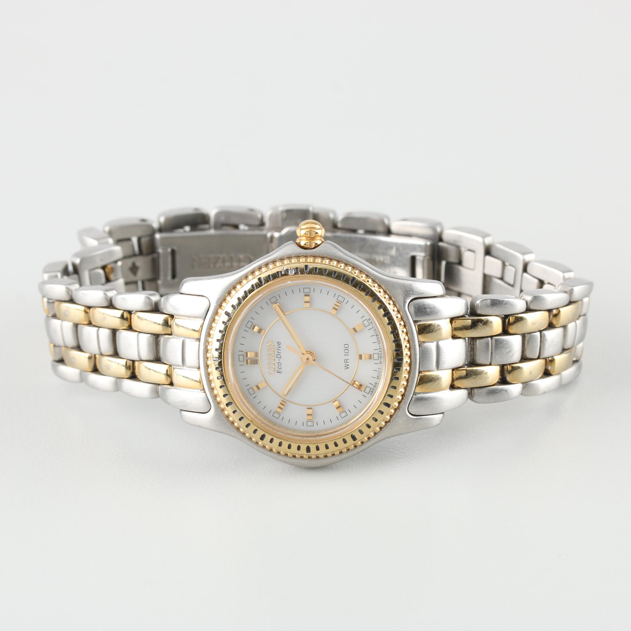 Citizen Eco-Drive Two-Tone Stainless Steel BO33 Watch