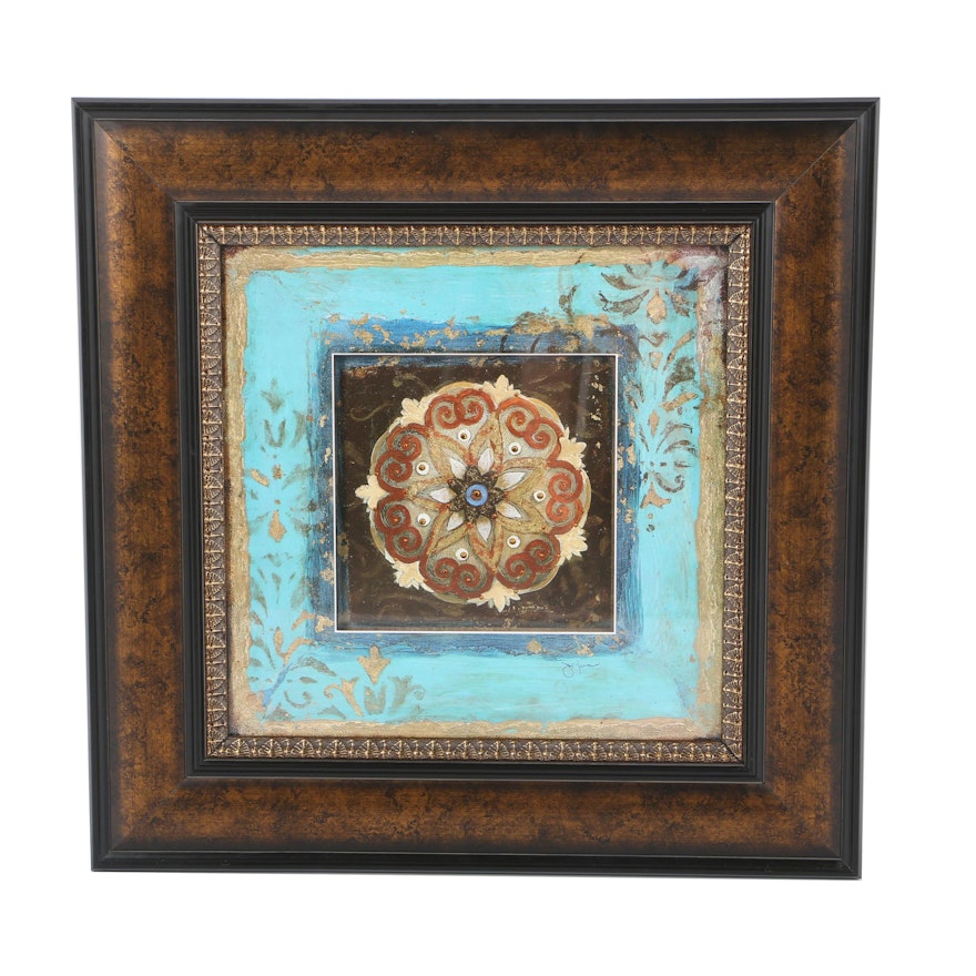 Contemporary Embellished Giclée