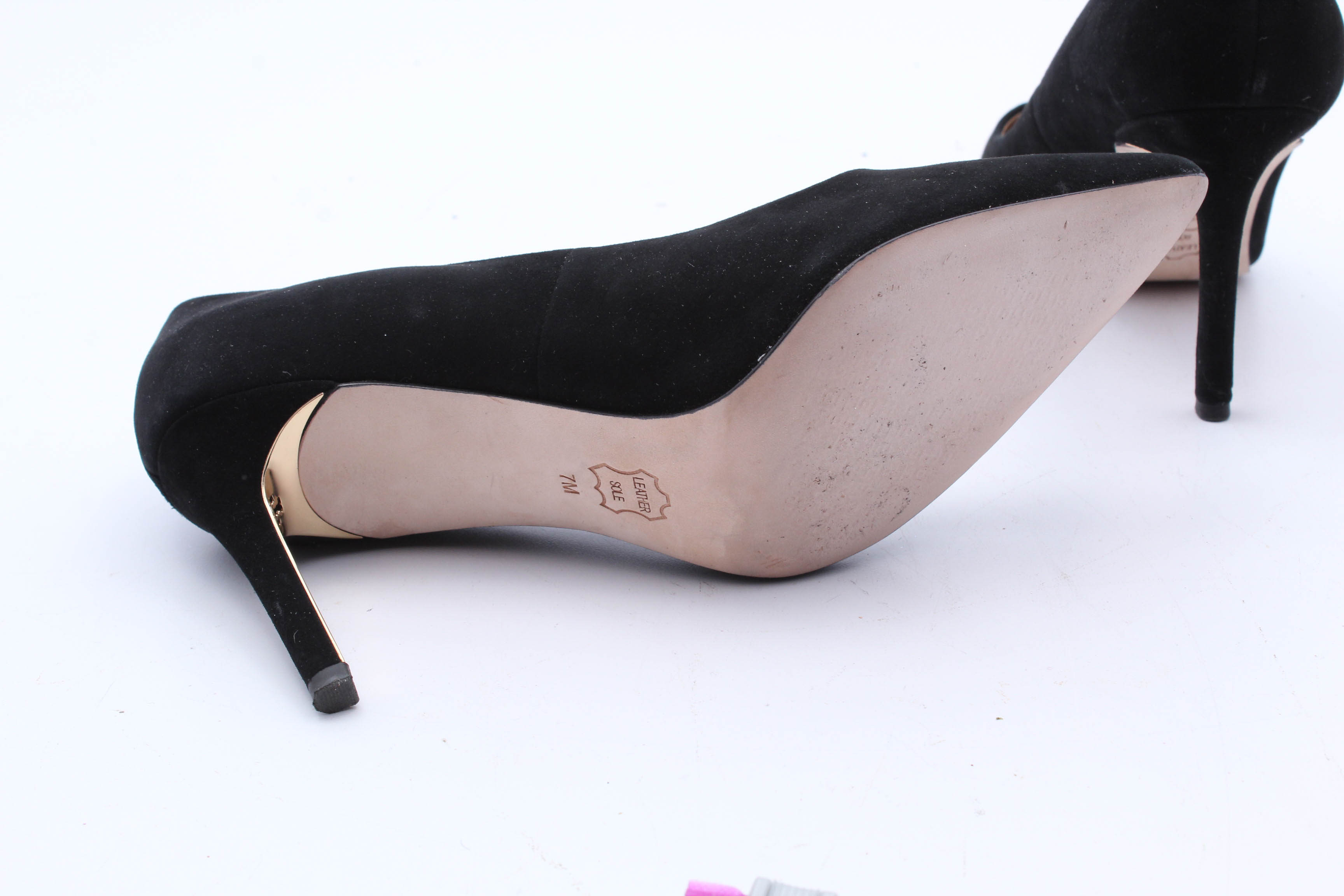 Tory Burch Black Suede Pumps