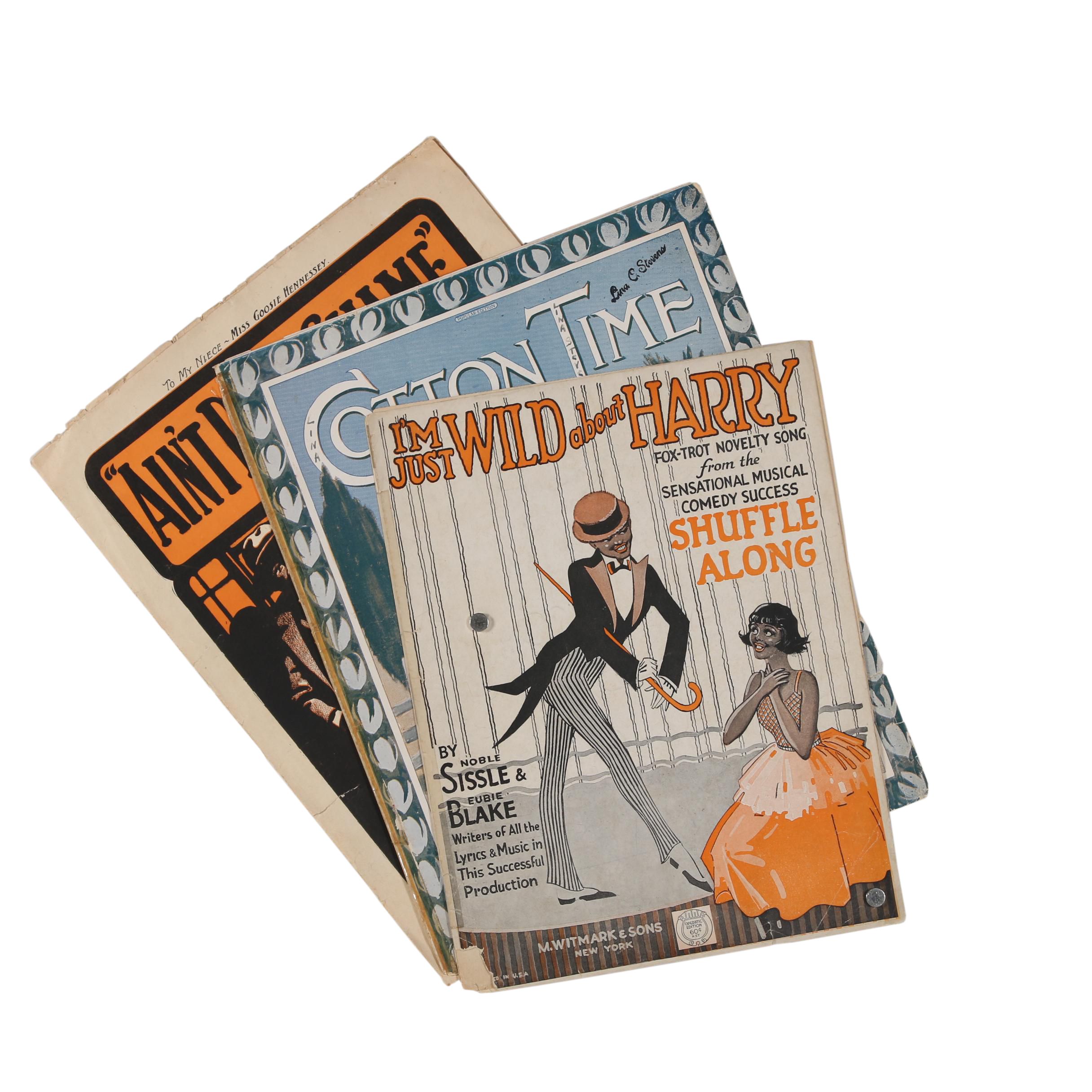 Early 20th Century Sheet Music