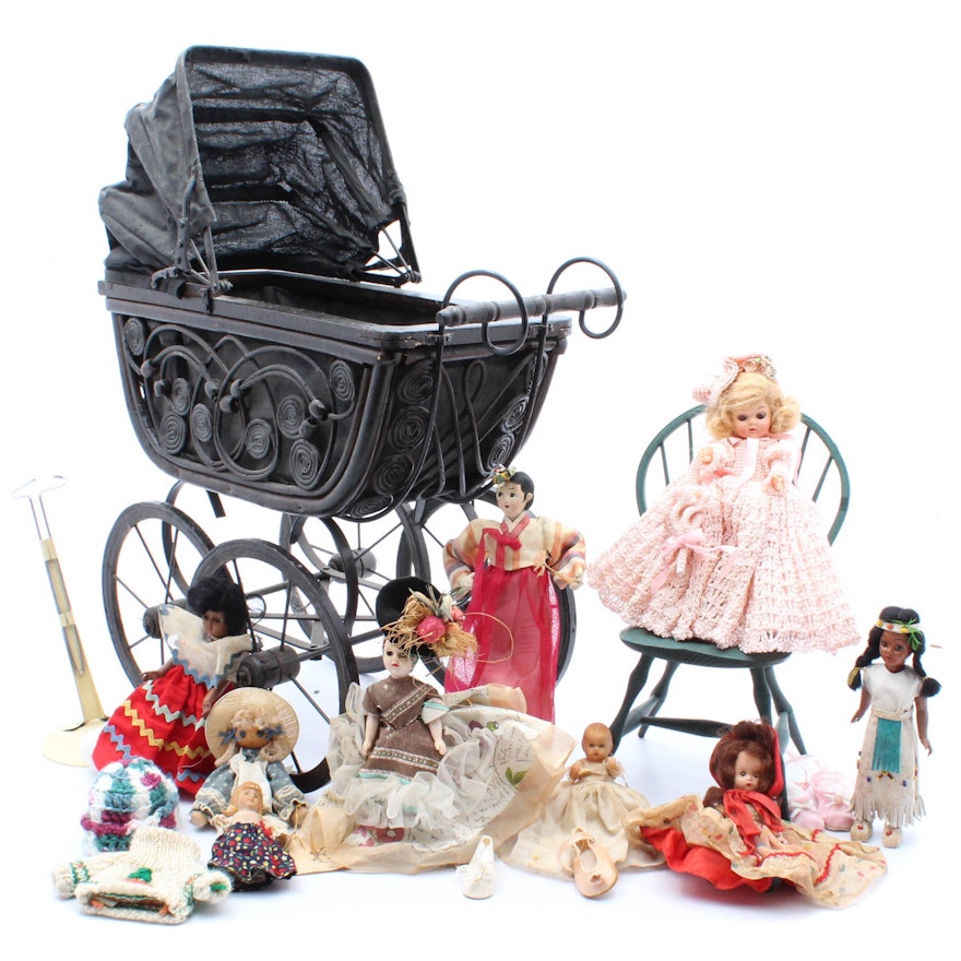 Dolls, Furnishings and Accessories