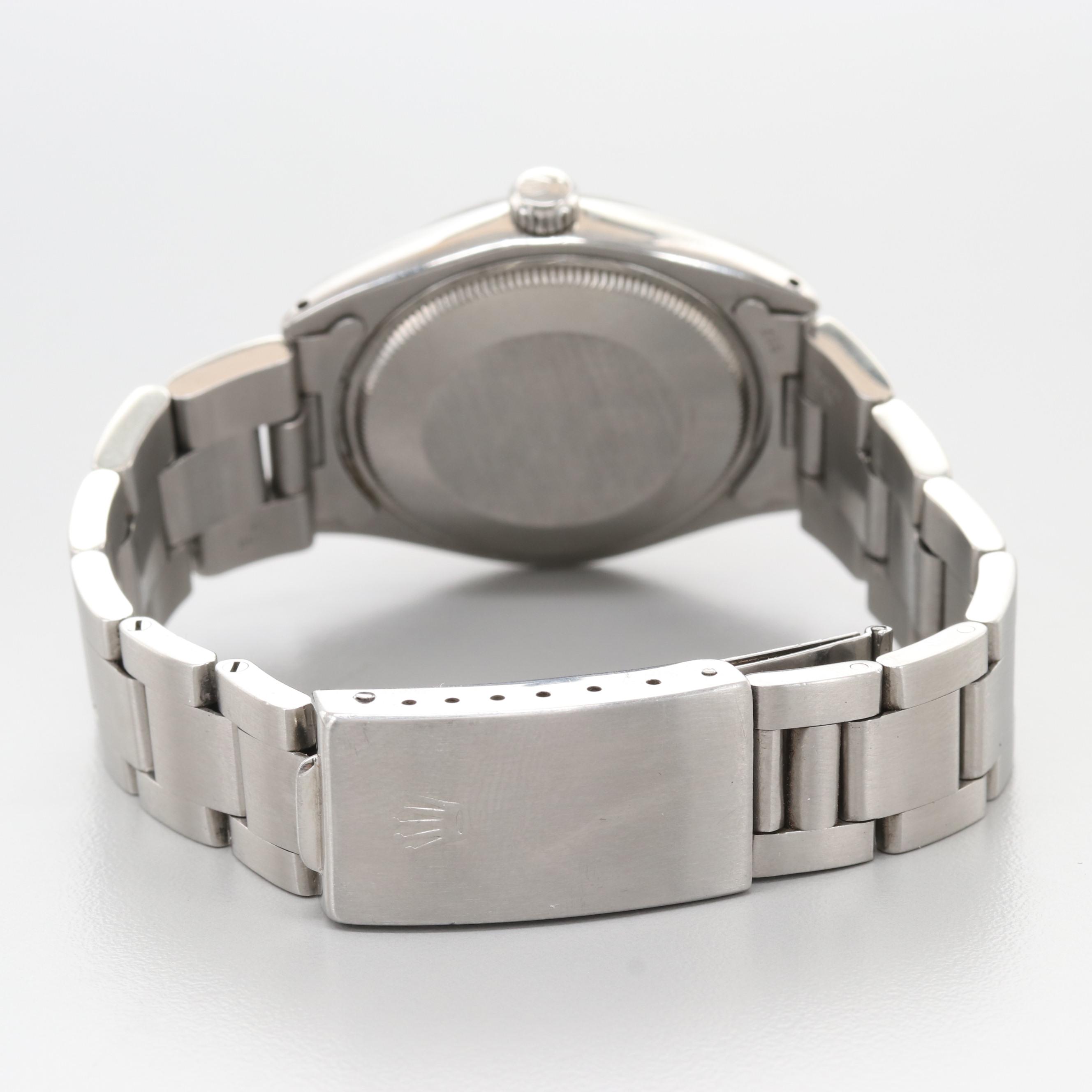 Vintage Rolex Air-King 5500 Stainless Steel Watch