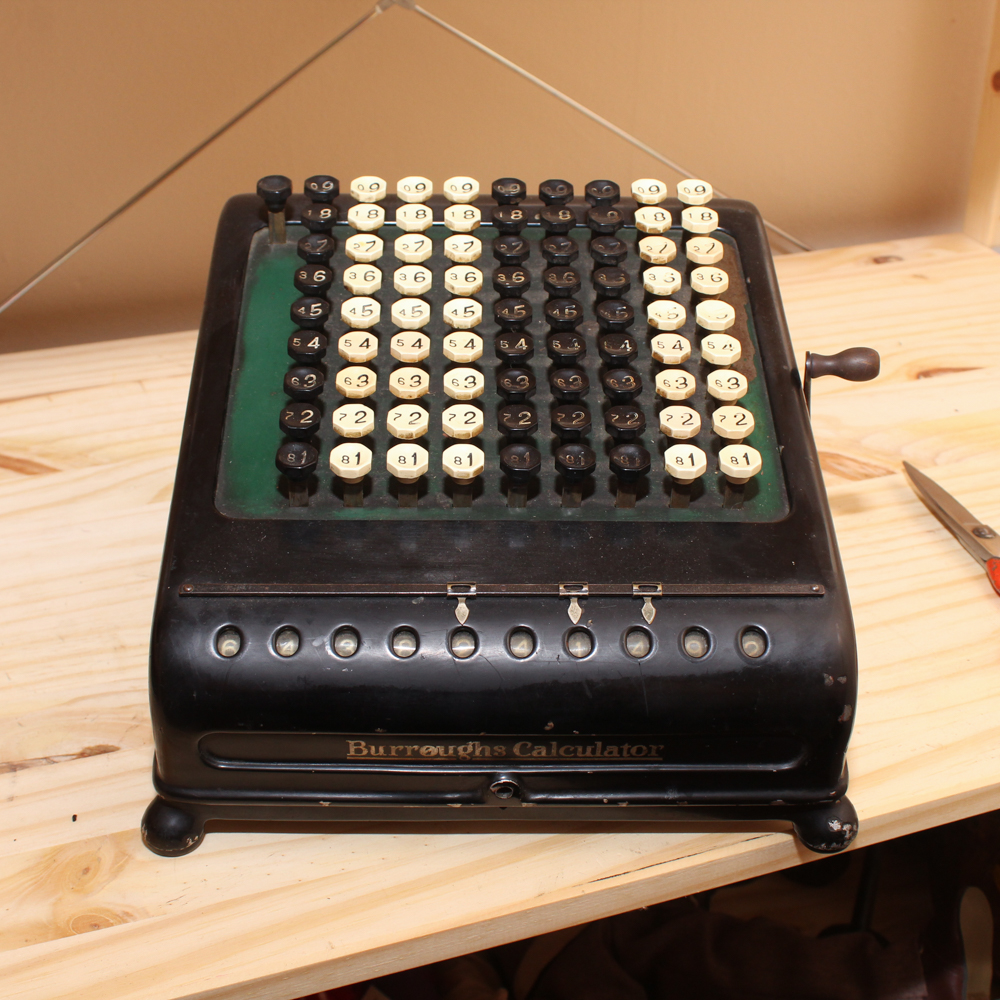 Vintage Burroughs Calculator