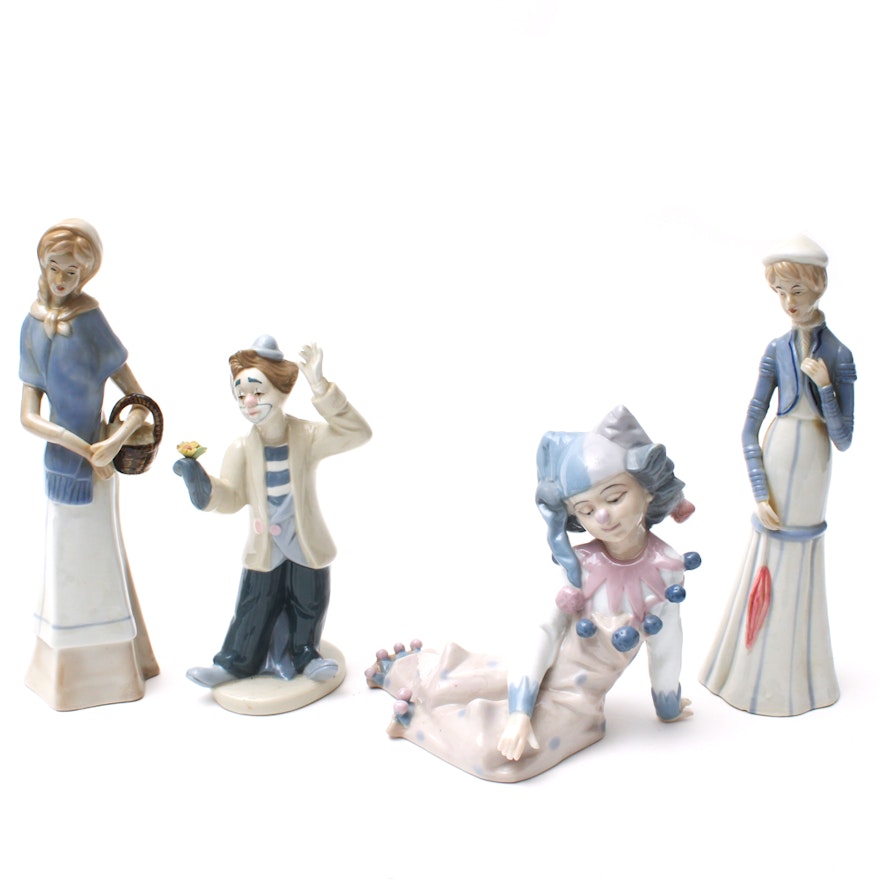 Porcelain Figurines Featuring Porcelana de Cuernavaca