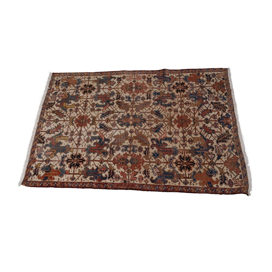 Hand-Knotted Northwest Persian Wool Rug
