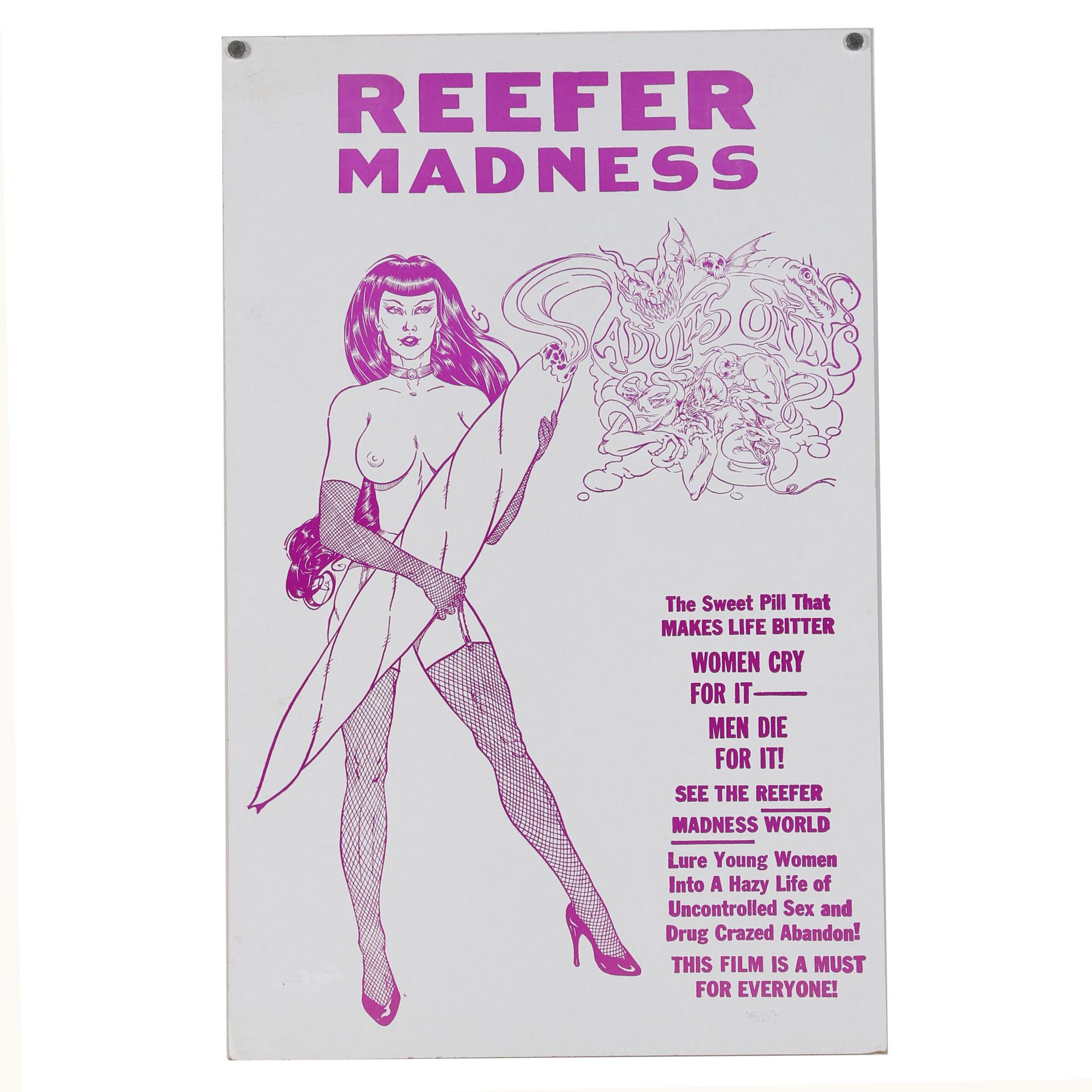 Reefer Madness Promotional Film Poster
