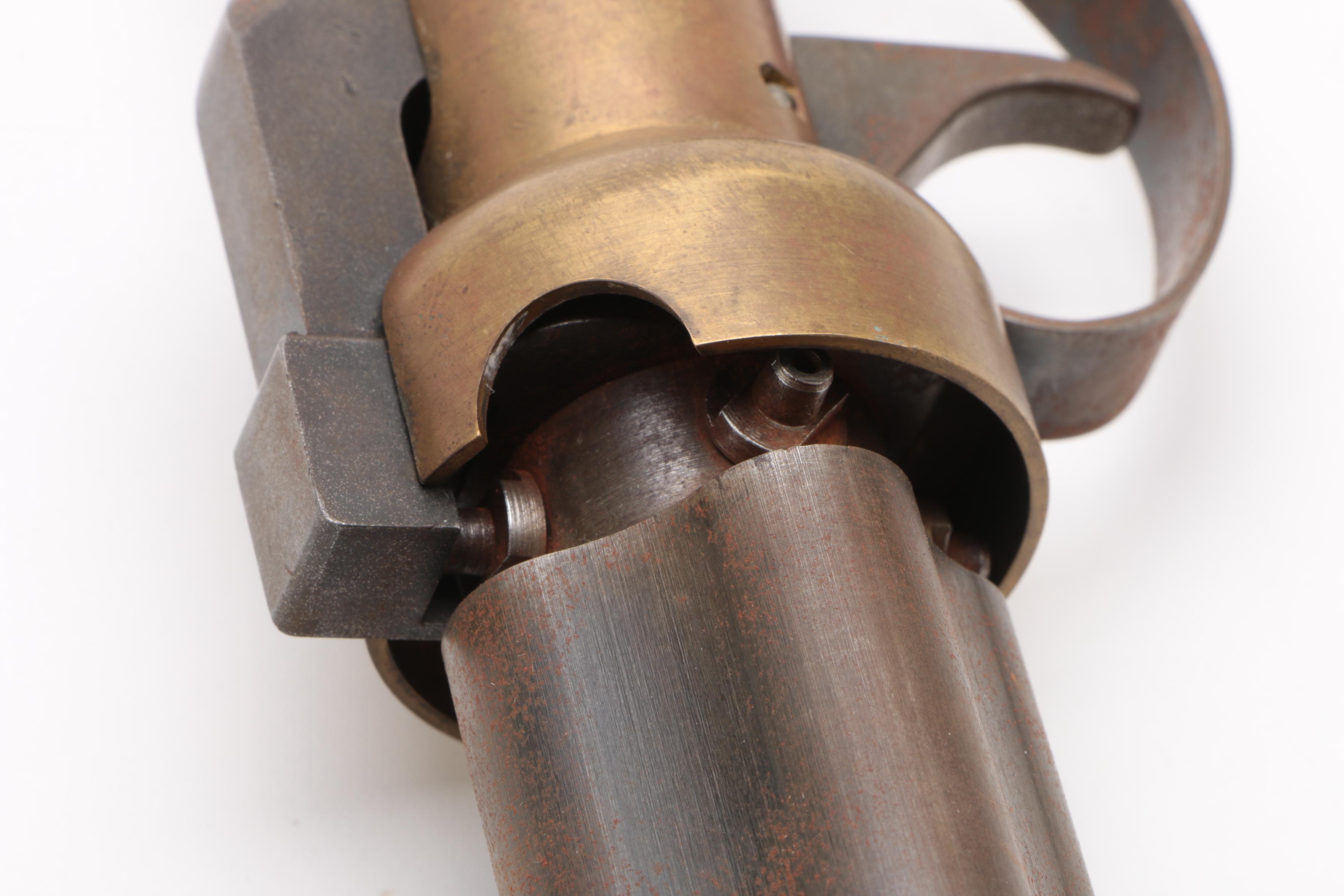 Antique CMC "Pepperbox" Four-Shot .36 Caliber Black Powder Manual Revolver