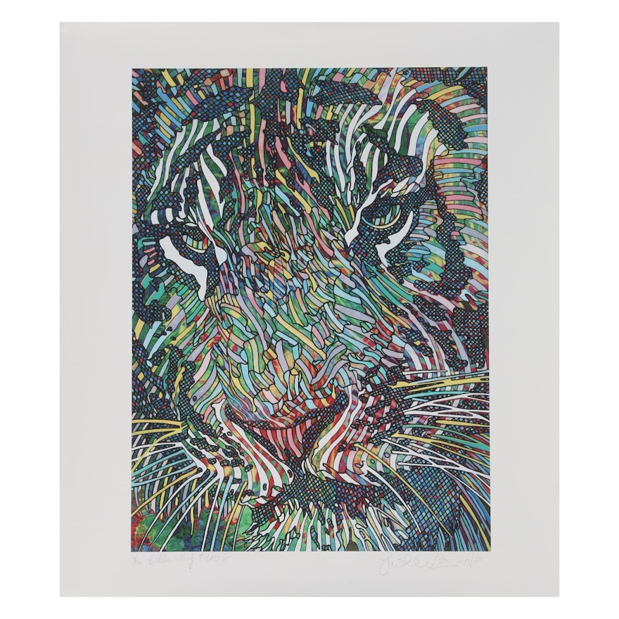 Guillaume Azoulay Giclée "Tigris II"