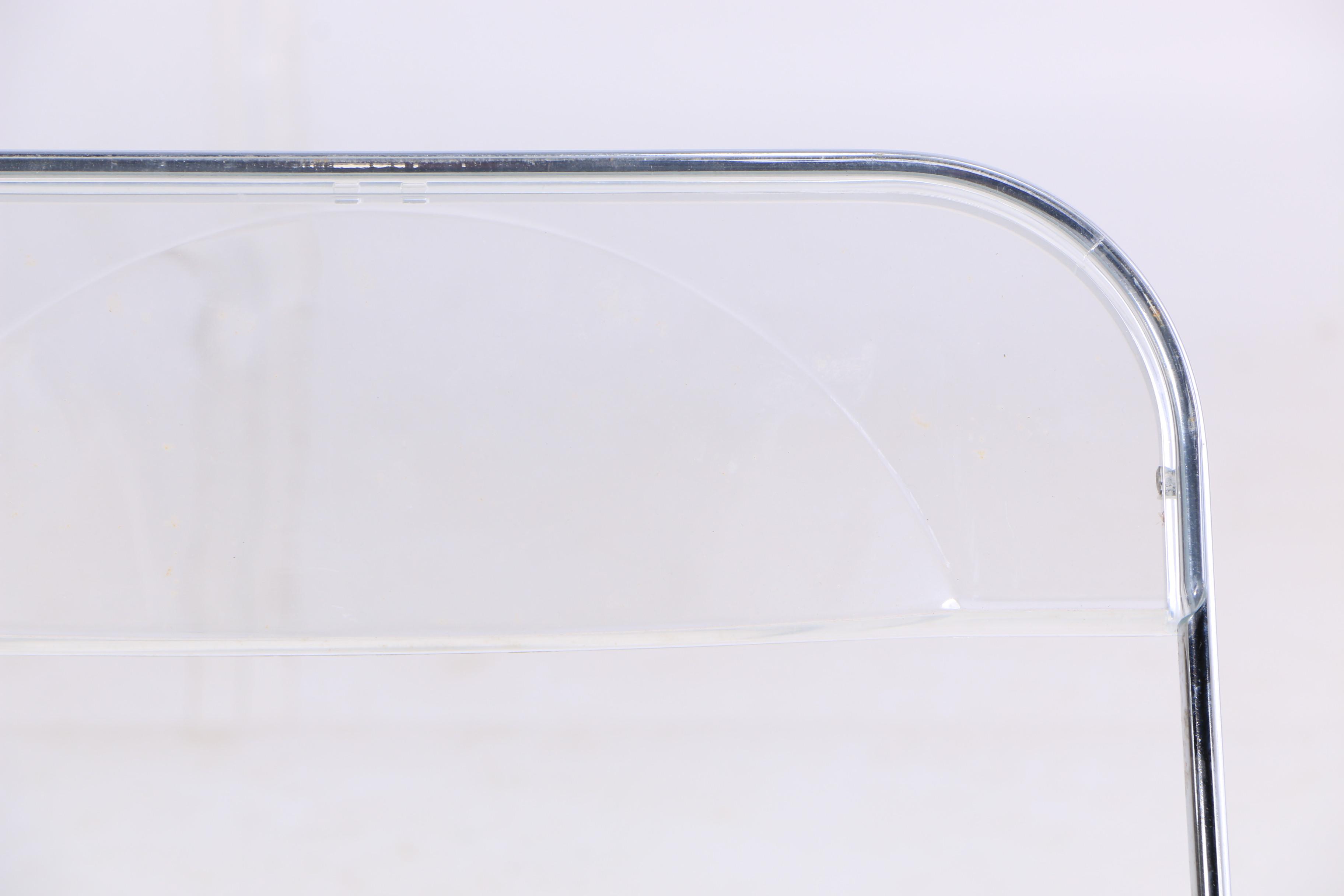 "Plia" Chairs by Gincarlo Piretti for Anonima Castelli