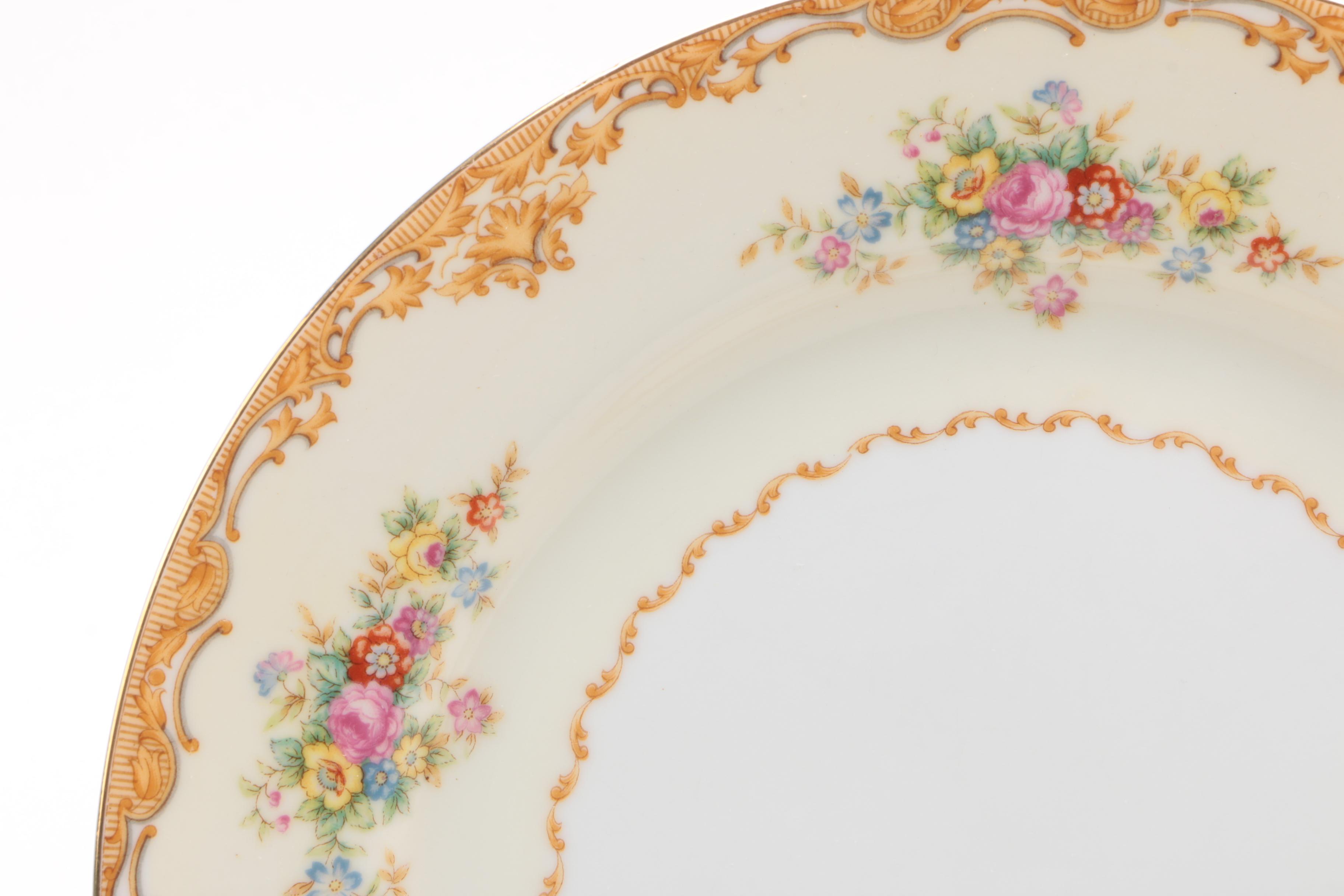 Japanese Jyoto China Porcelain Dinnerware