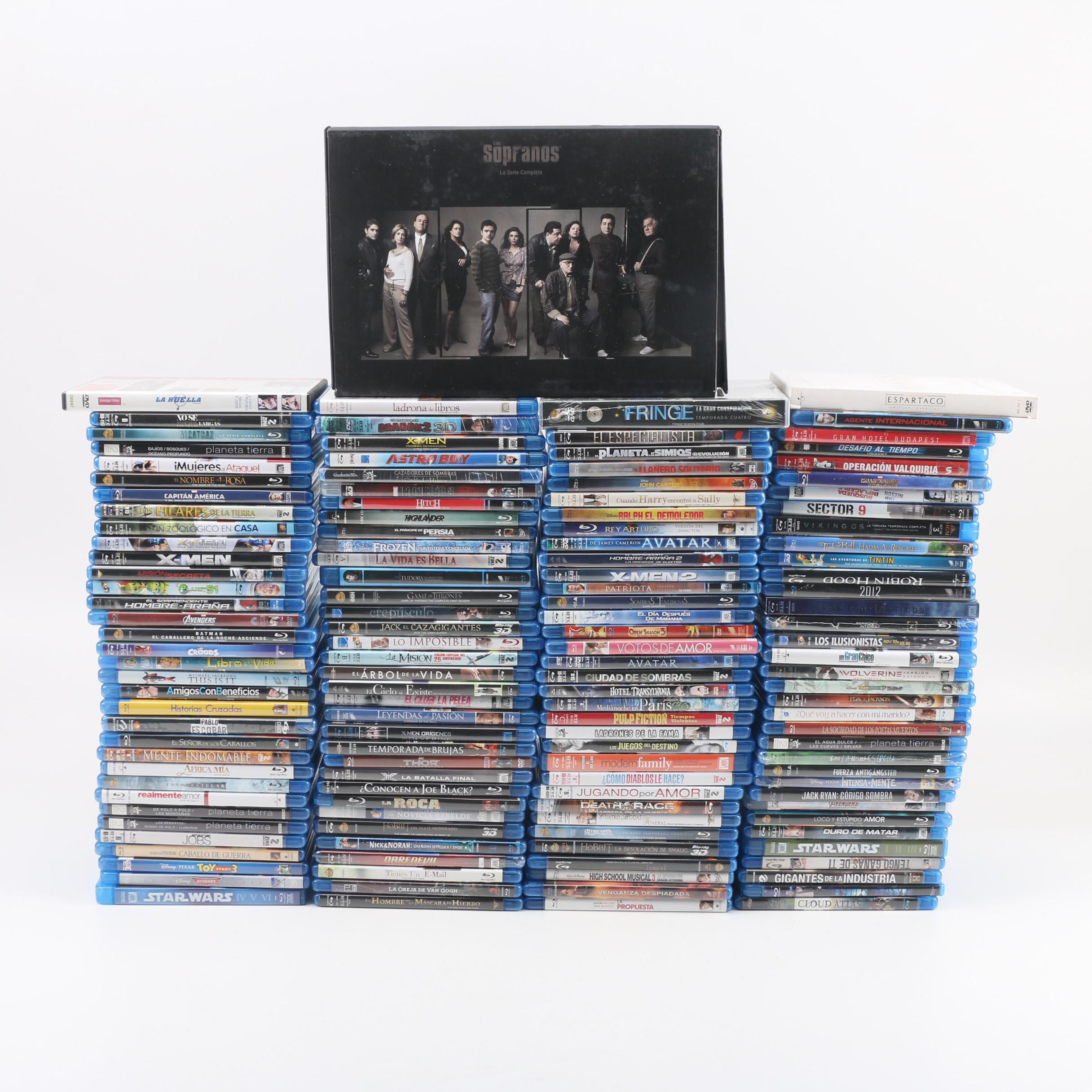 Spanish-Language Blu-rays and DVDs