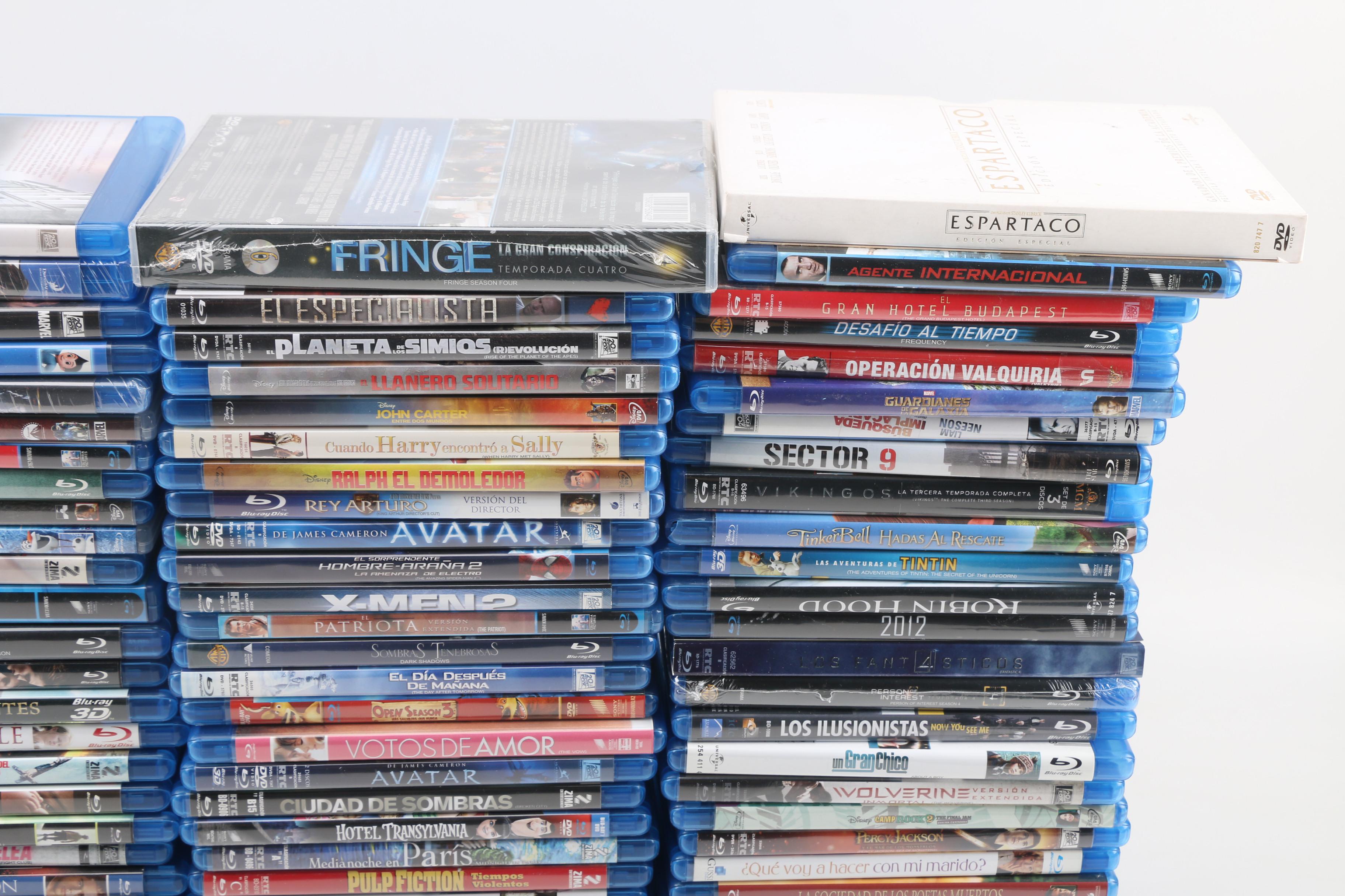 Spanish-Language Blu-rays and DVDs
