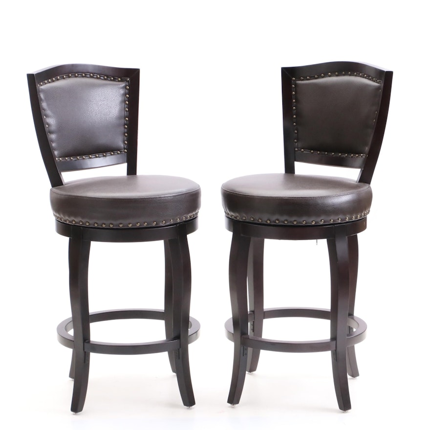 Contemporary Swivel Counter Height Bar Stools