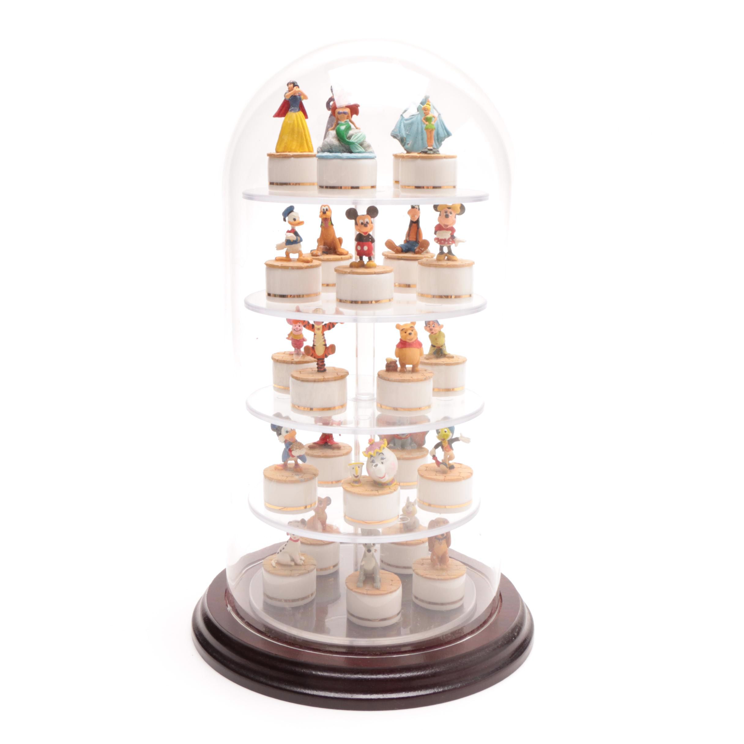 Disney's "The Cast of Characters Collection" and Display Case