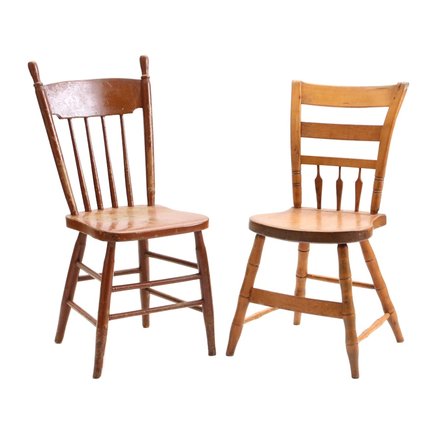 Two Side Chairs, Early 20th Century