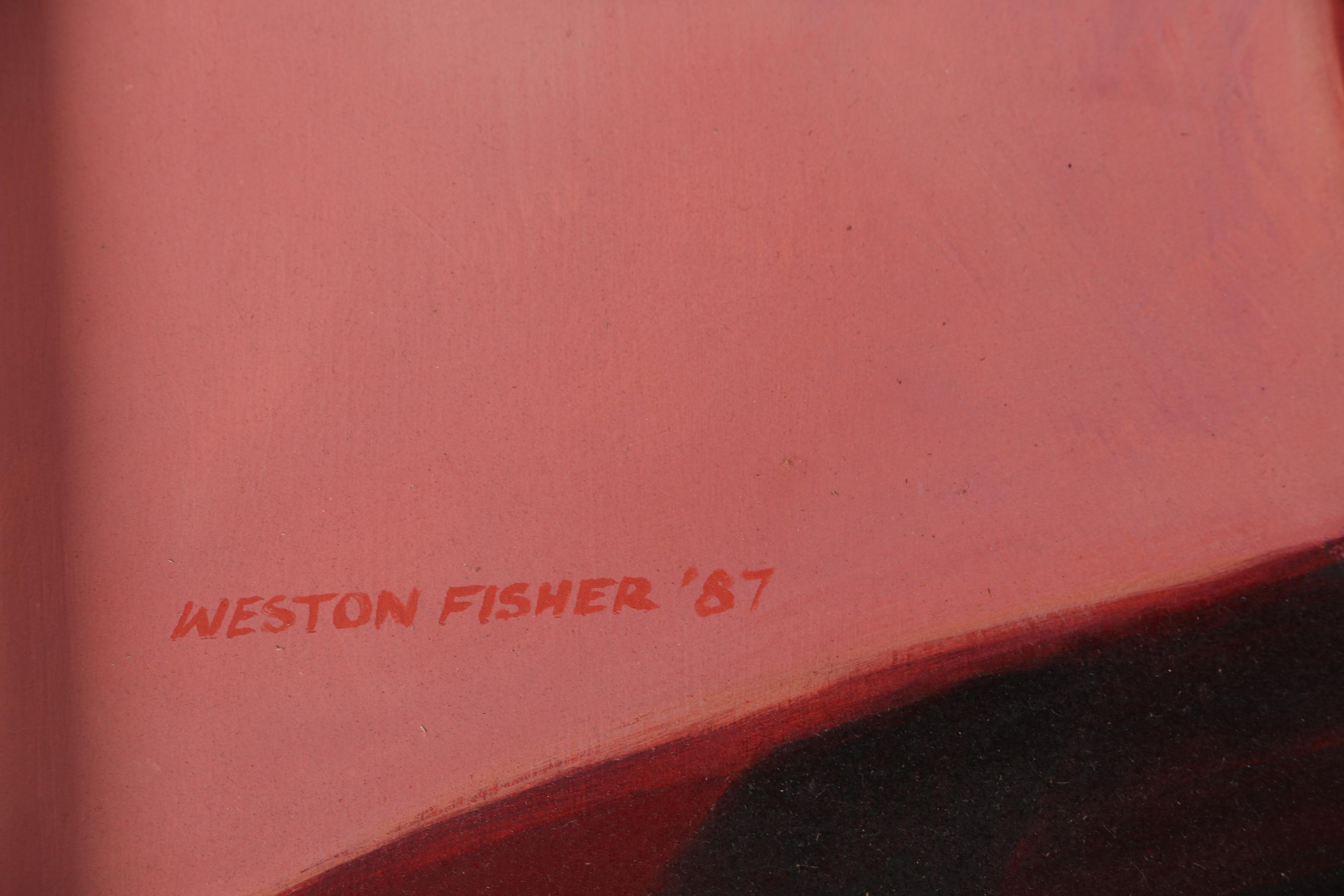 Weston Fisher Oil Painting