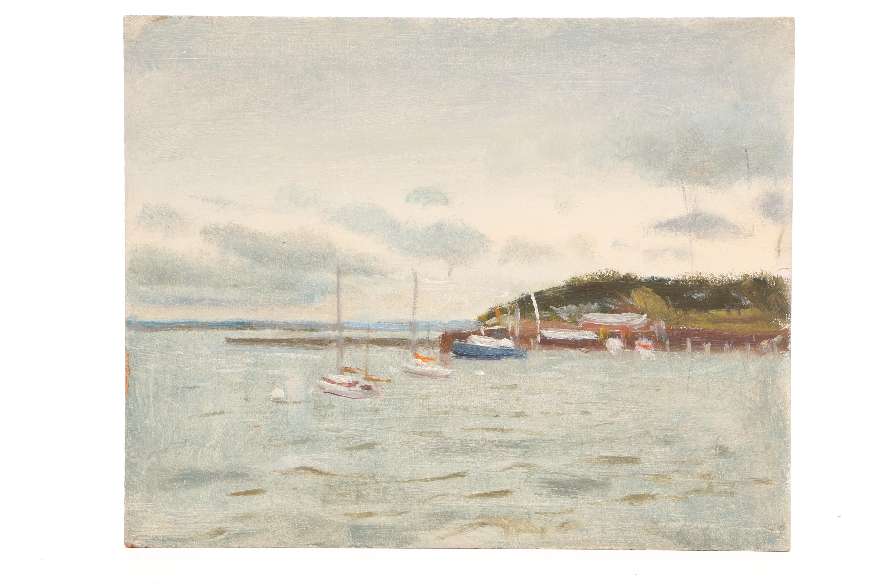 Harry Barton Oil Landscape and Seascape Paintings